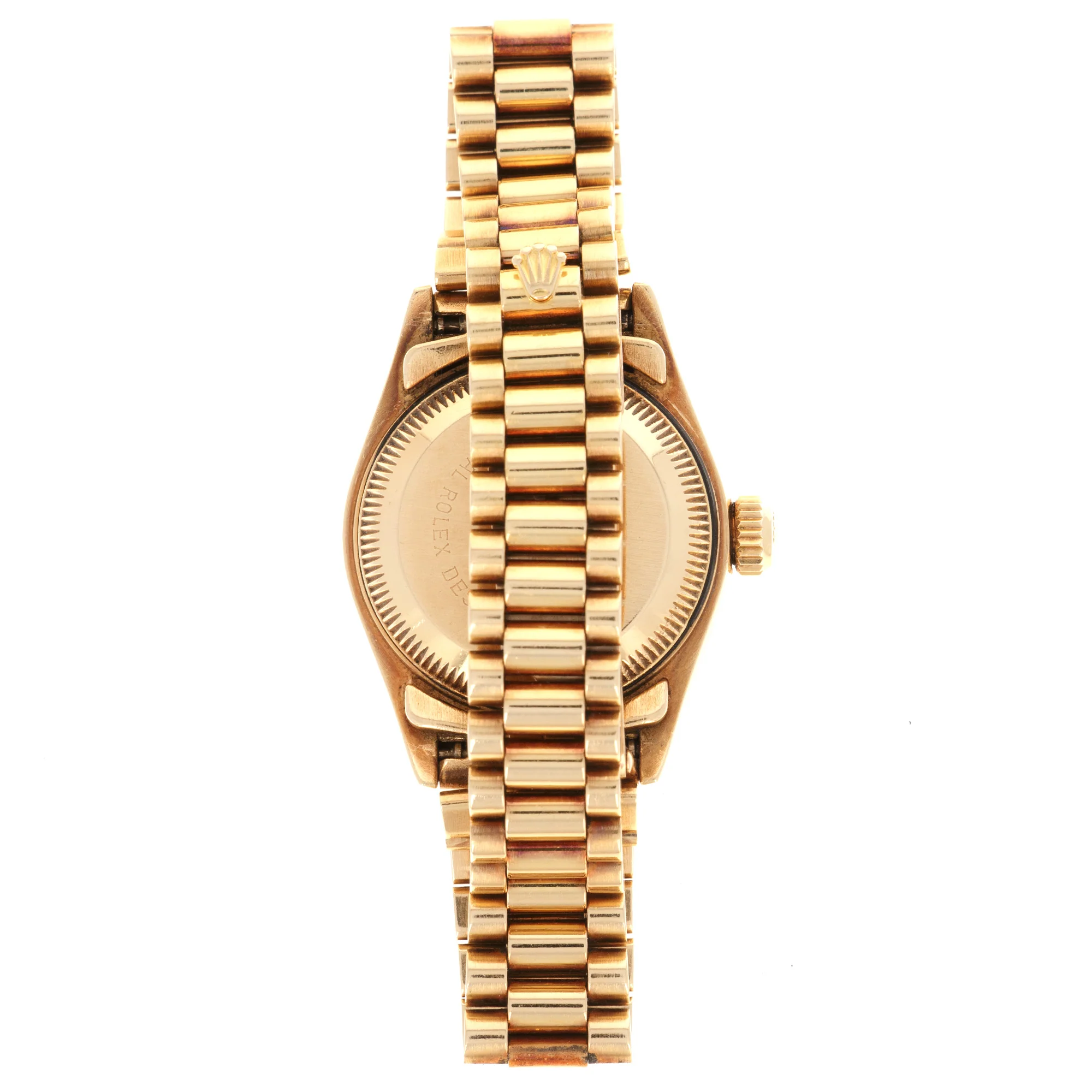 Rolex Yellow Gold Datejust Malachite Dial Watch Ref. 69178 - Image 5