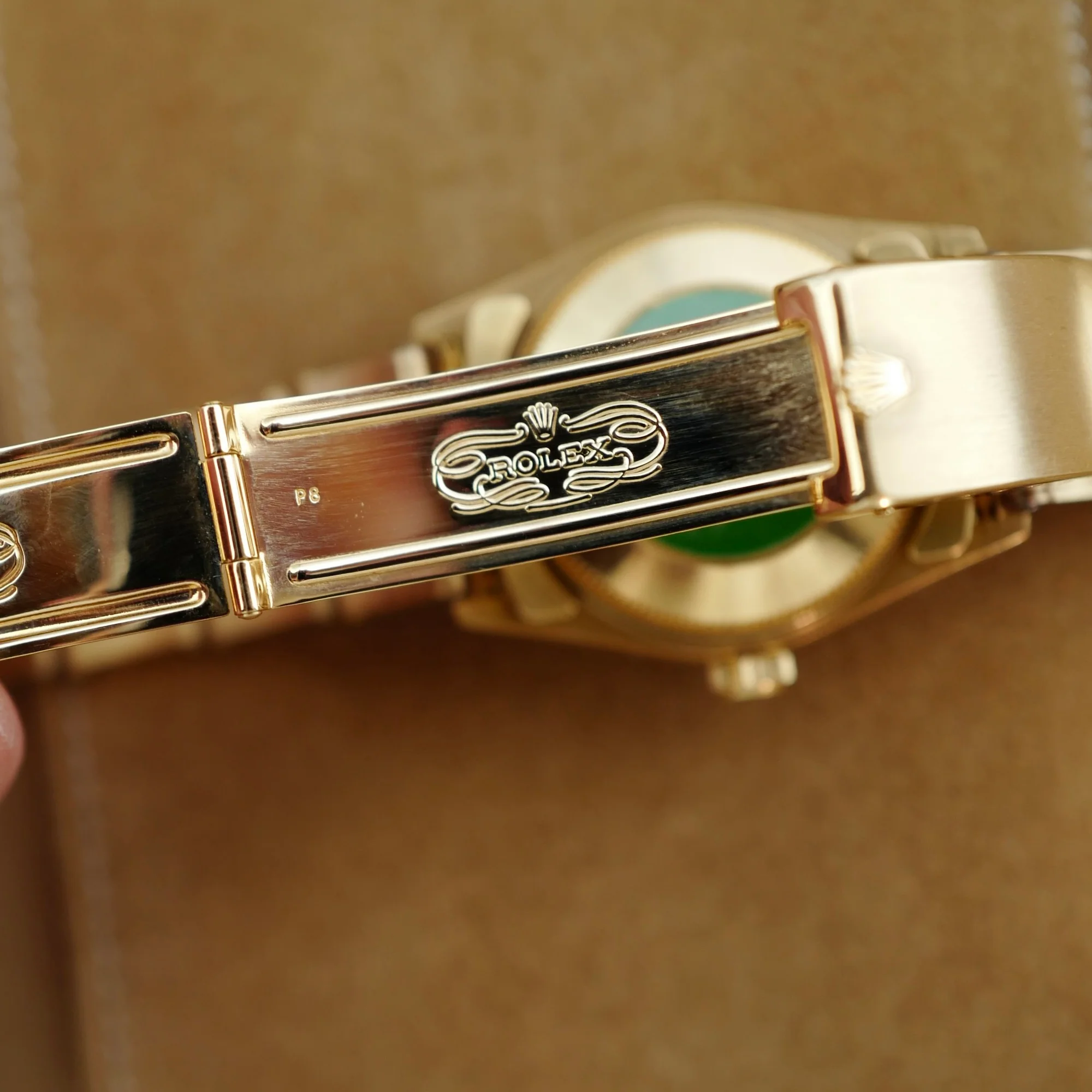 Rolex Yellow Gold Datejust Ref. 68278 with Rare Logo Dial - Image 7