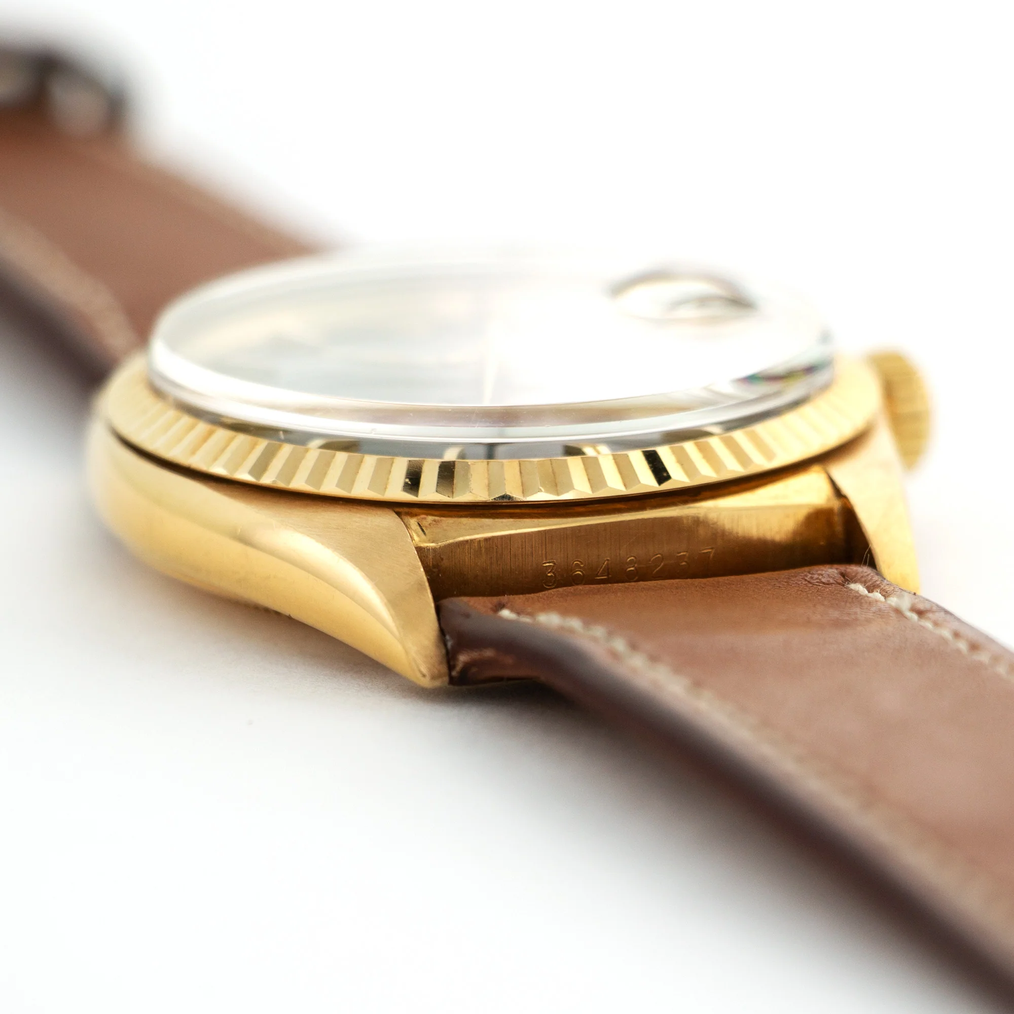 Rolex Yellow Gold Datejust Watch Retailed by Tiffany & Co. - Image 3