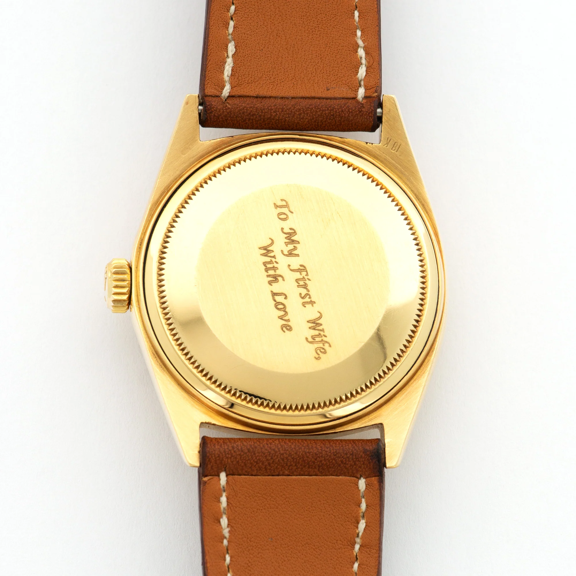 Rolex Yellow Gold Datejust Watch Retailed by Tiffany & Co. - Image 5