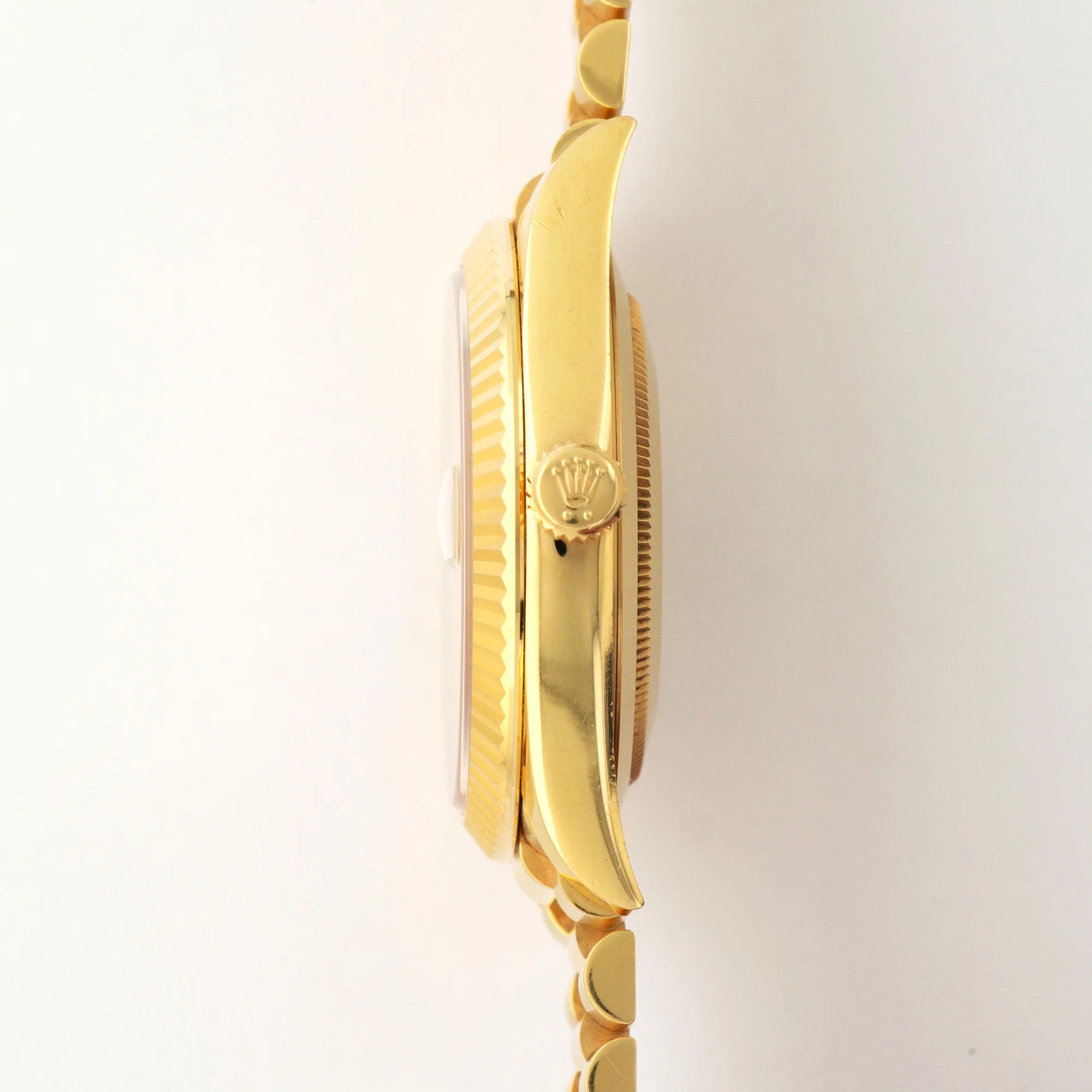 Rolex Yellow Gold Day-Date 40mm Baguette Diamond Watch Ref. 228238 - Image 4