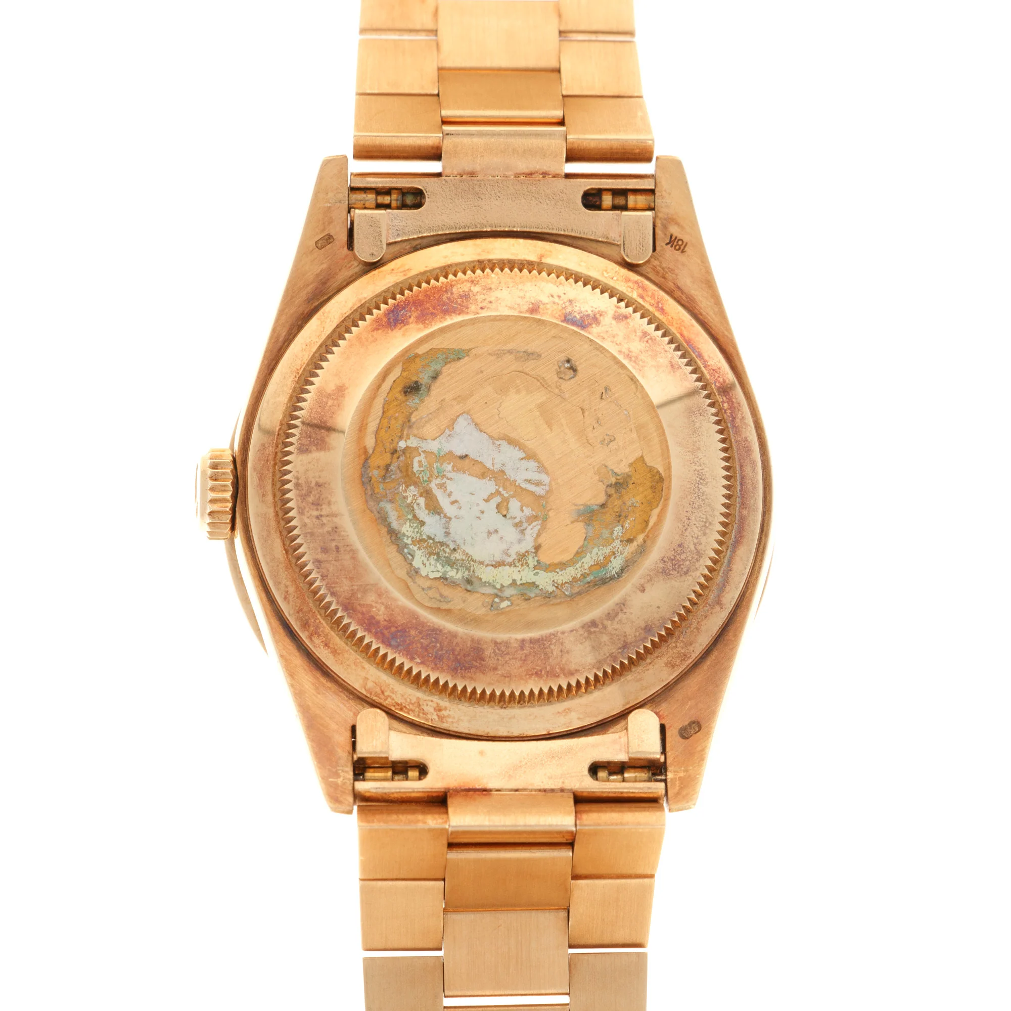 Rolex Yellow Gold Day-Date, Ref. 18368 with Original Baguette Diamonds - Image 5