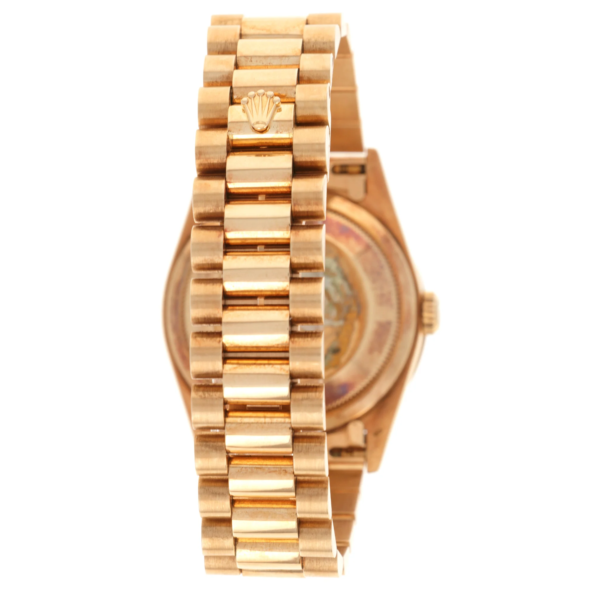 Rolex Yellow Gold Day-Date, Ref. 18368 with Original Baguette Diamonds - Image 6