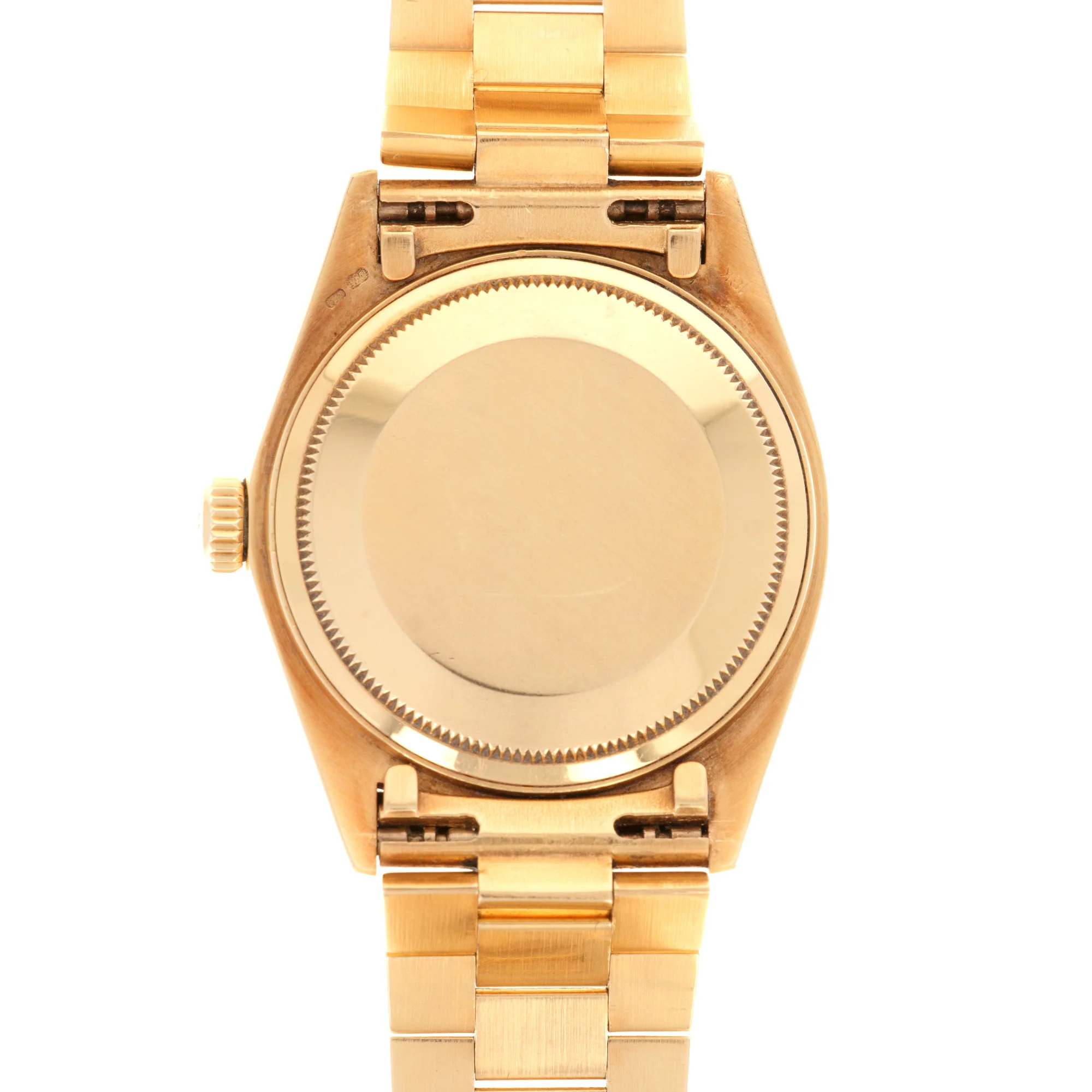 Rolex Yellow Gold Day-Date Diamond Watch Ref. 18038 - Image 5