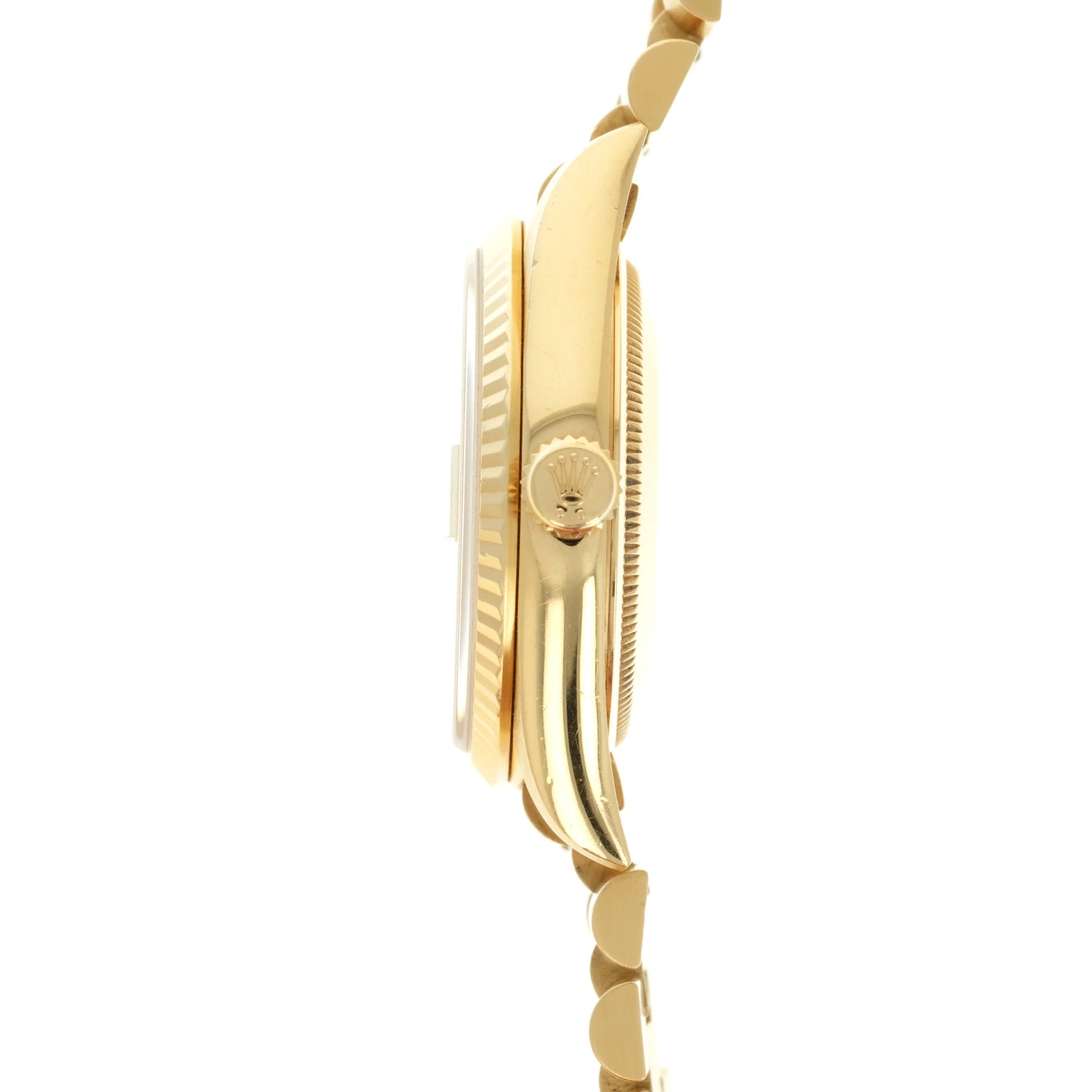 Rolex Yellow Gold Day-Date Diamond Watch Ref. 18238 - Image 4