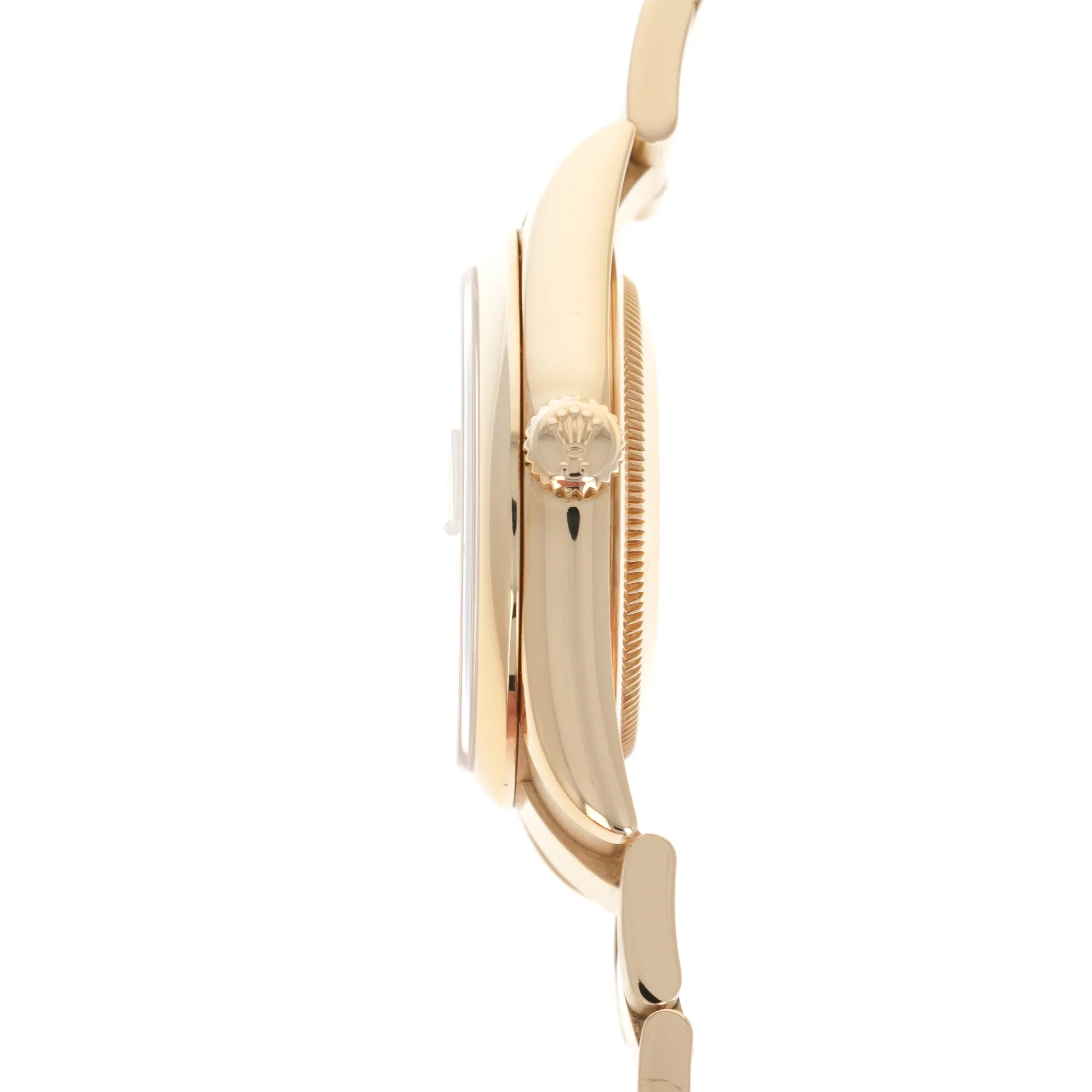 Rolex Yellow Gold Day-Date Pyramid Dial Watch, Ref. 118208 - Image 4
