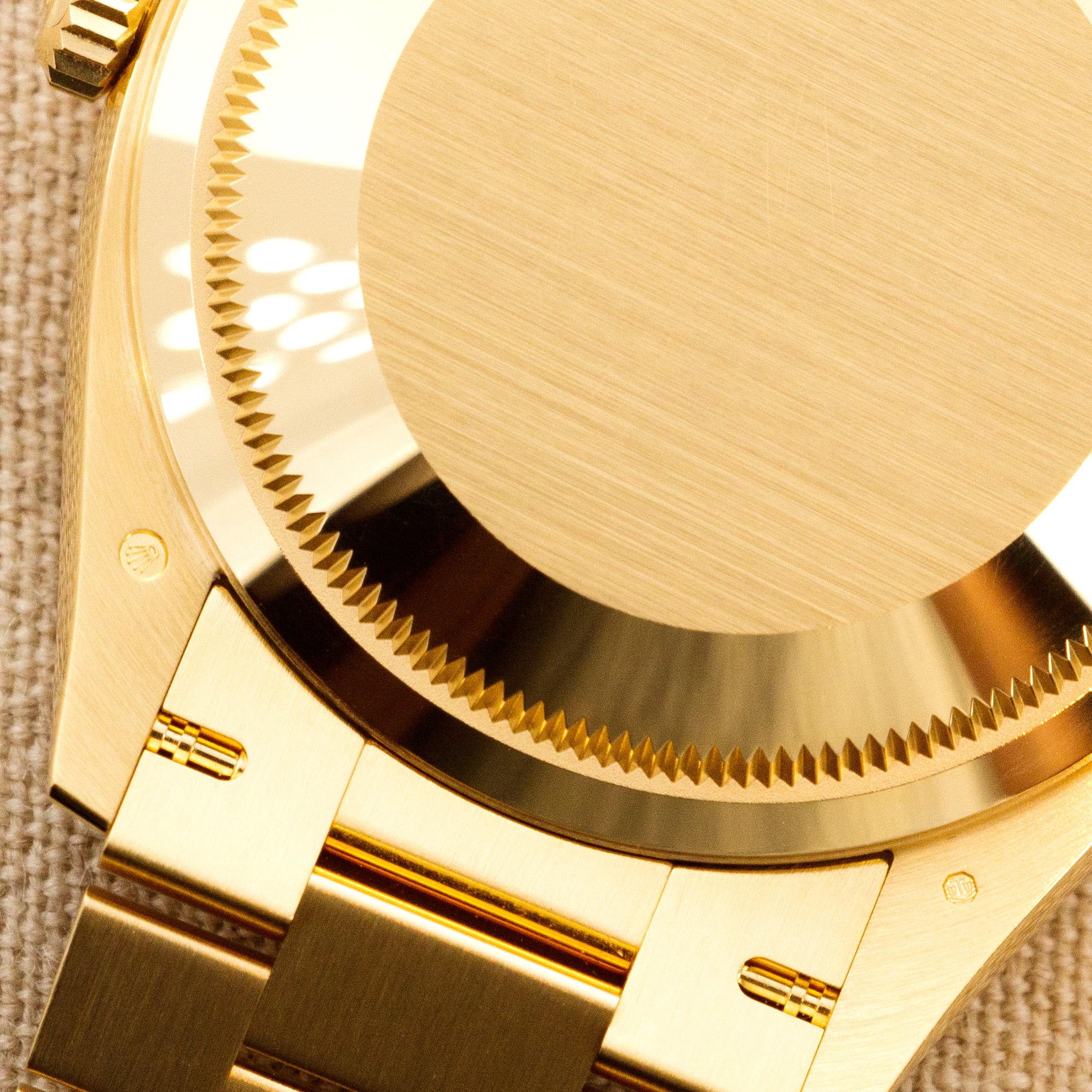 Rolex Yellow Gold Day-Date Rainbow Watch Ref. 128238 - Image 6