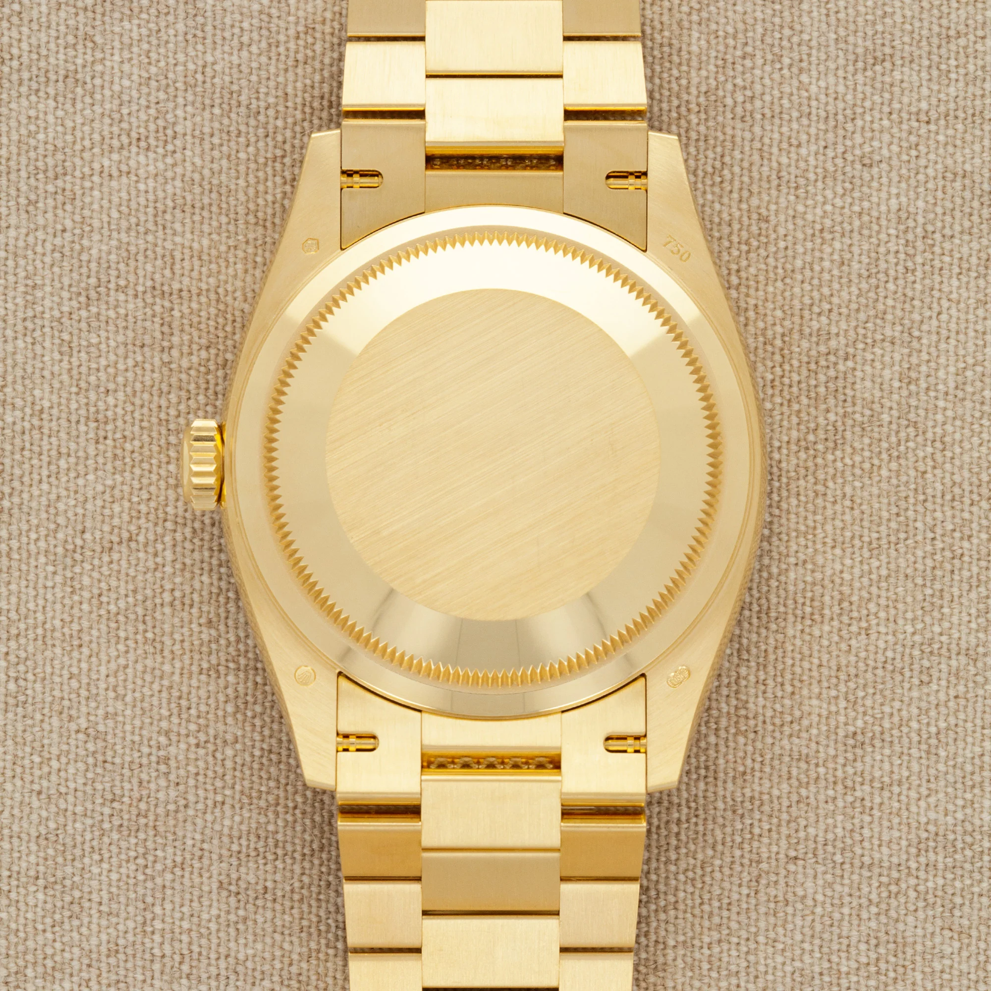 Rolex Yellow Gold Day-Date Rainbow Watch Ref. 128348 - Image 5