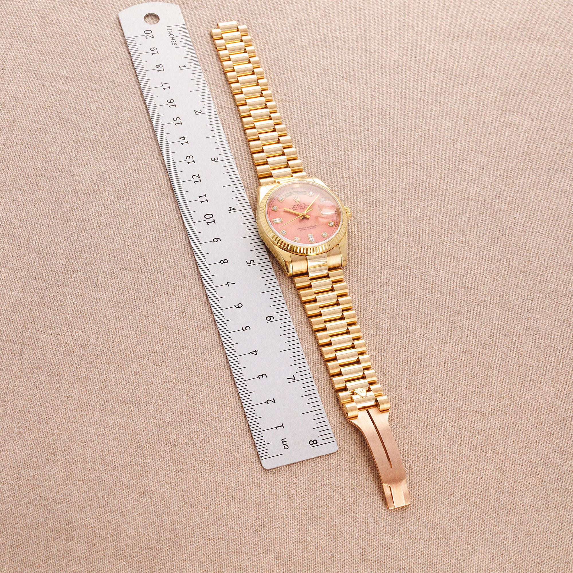 Rolex Yellow Gold Day Date Ref. 118238 with Tropical Dial - Image 6