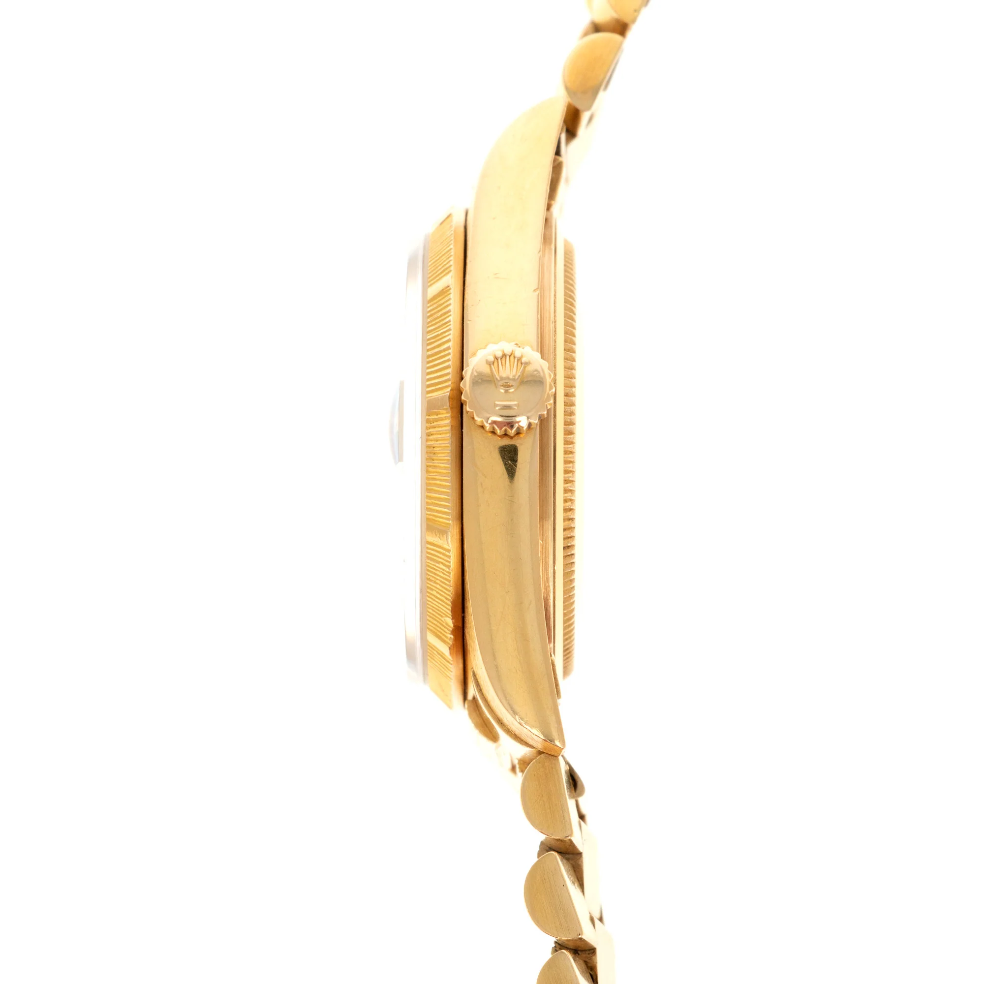 Rolex Yellow Gold Day-Date Ref. 16078 with Red Vignette Dial - Image 4