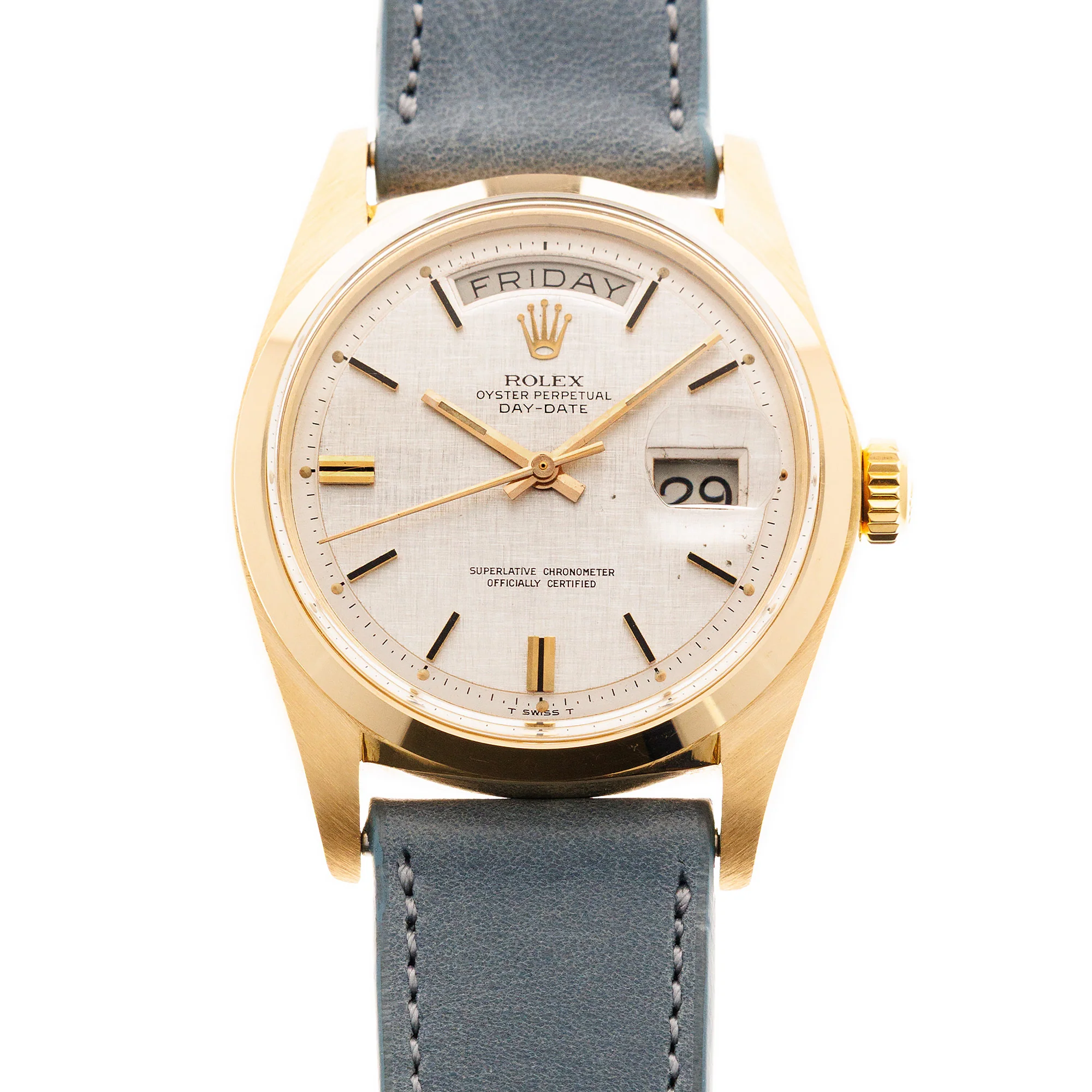 Rolex Yellow Gold Day Date Watch Ref. 1802
