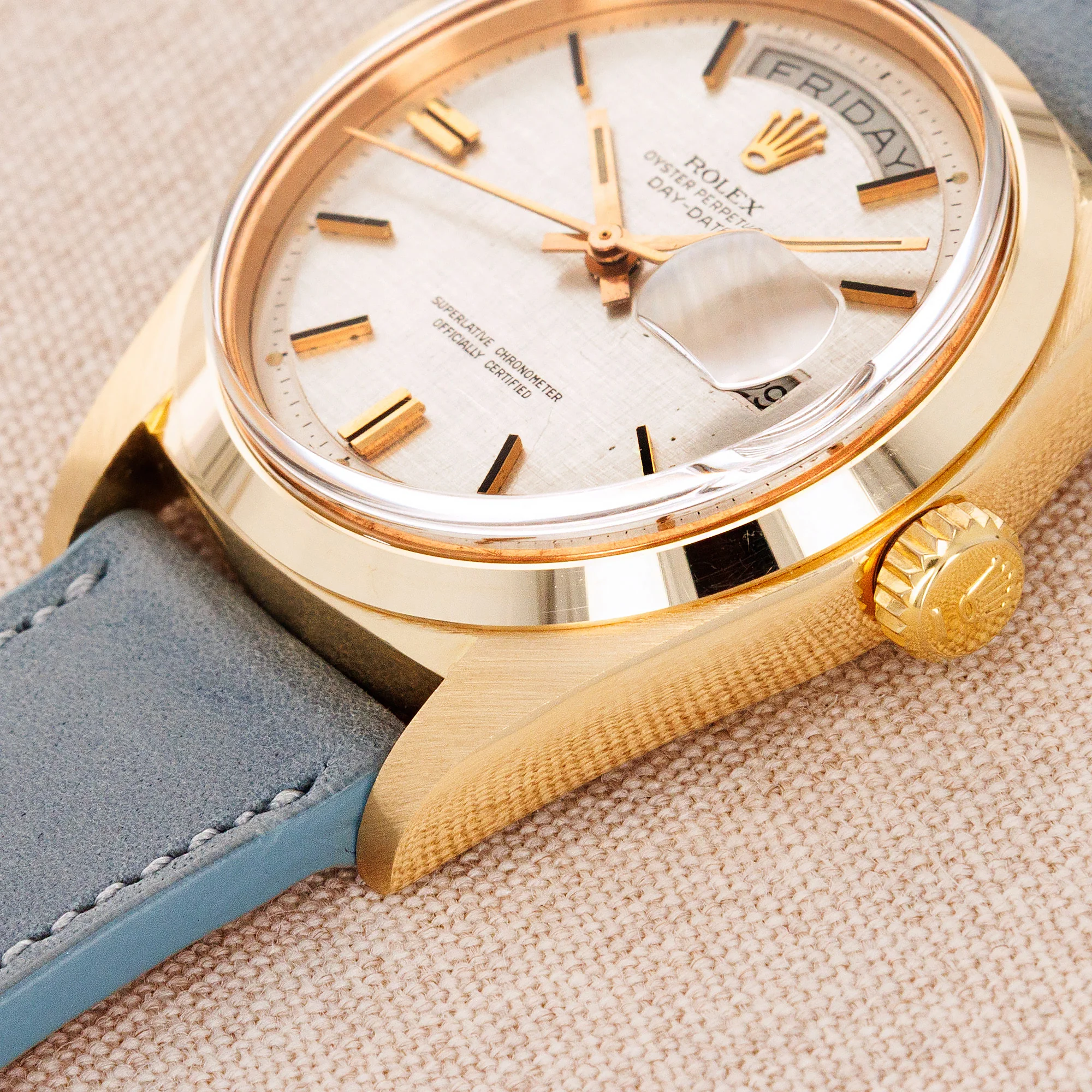 Rolex Yellow Gold Day Date Watch Ref. 1802 - Image 4