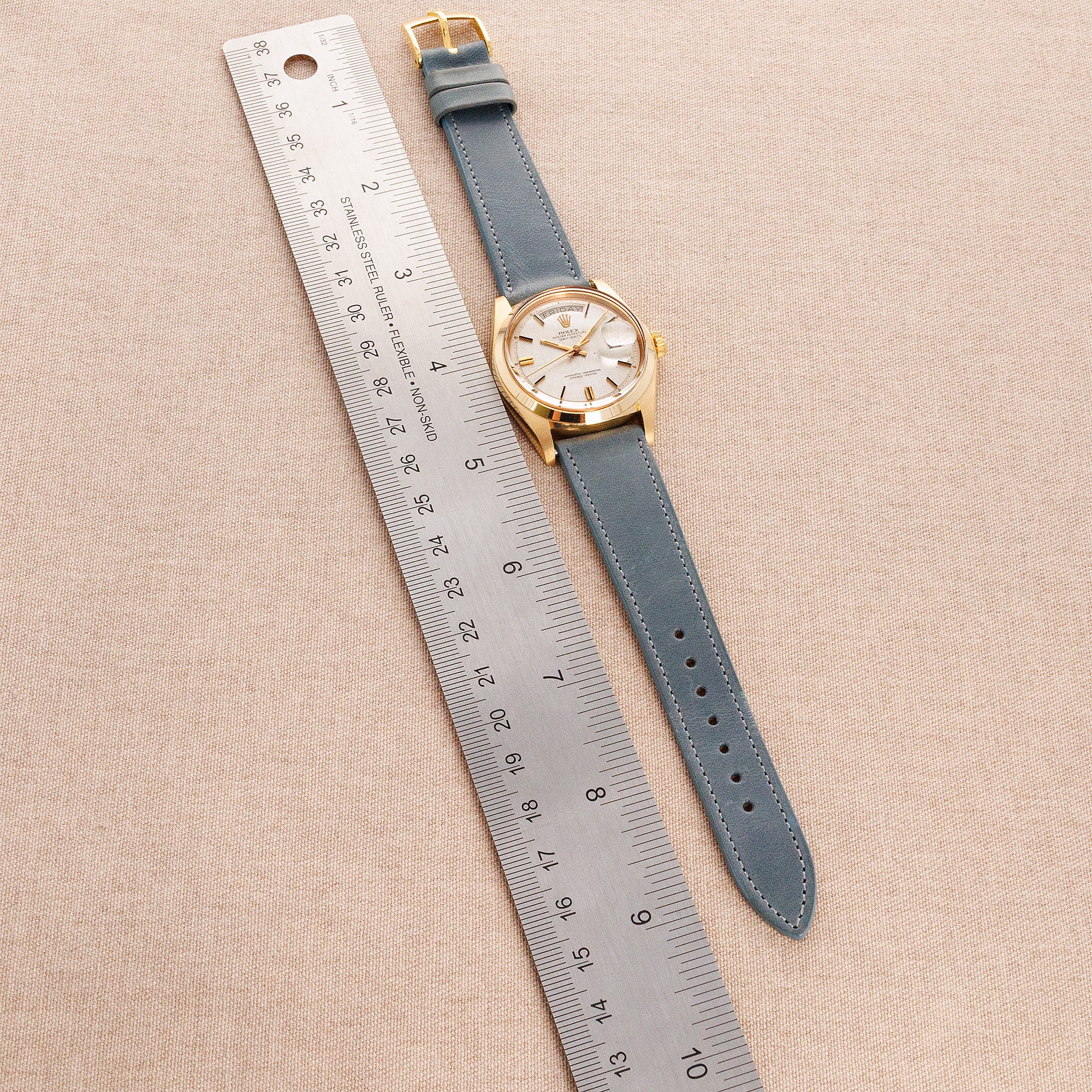 Rolex Yellow Gold Day Date Watch Ref. 1802 - Image 8