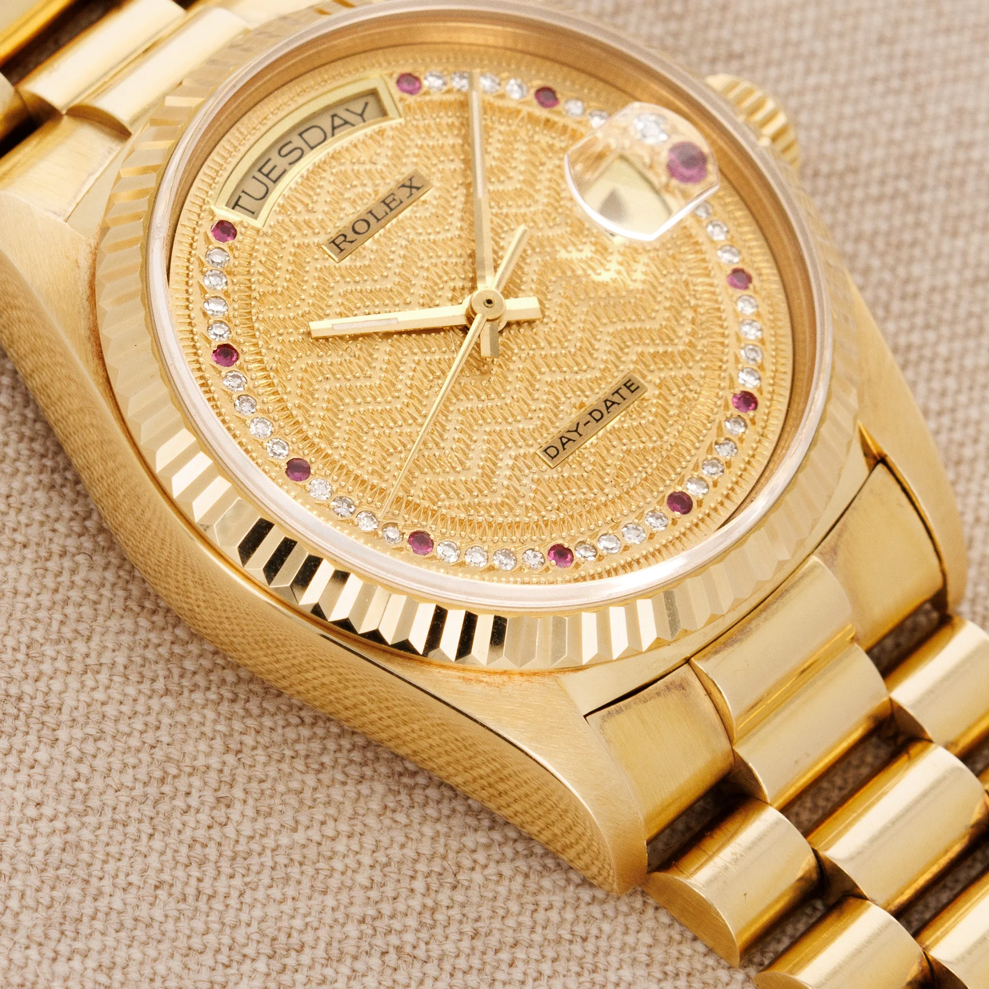 Rolex Yellow Gold Day Date Ref. 18038 with Missoni Dial - Image 4