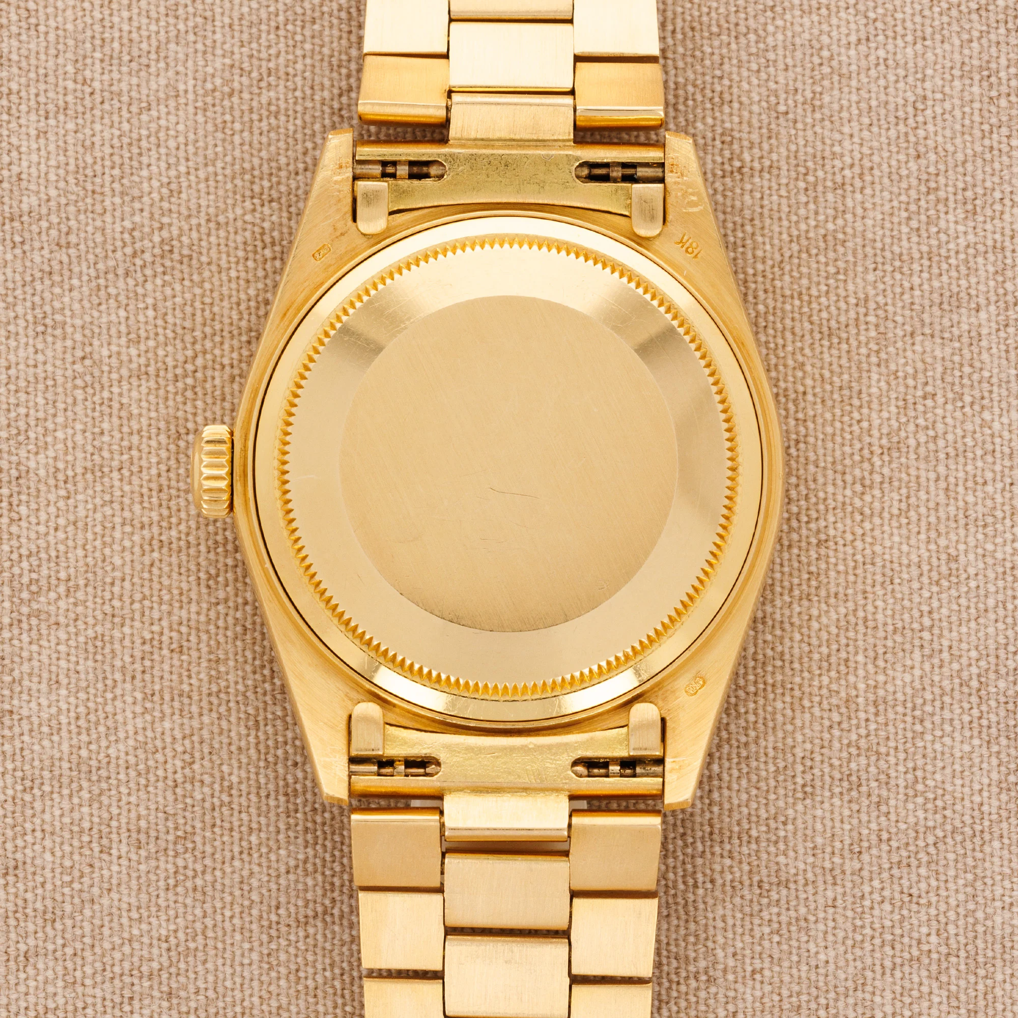 Rolex Yellow Gold Day-Date Ref. 18038 with Missoni Ruby Dial - Image 3