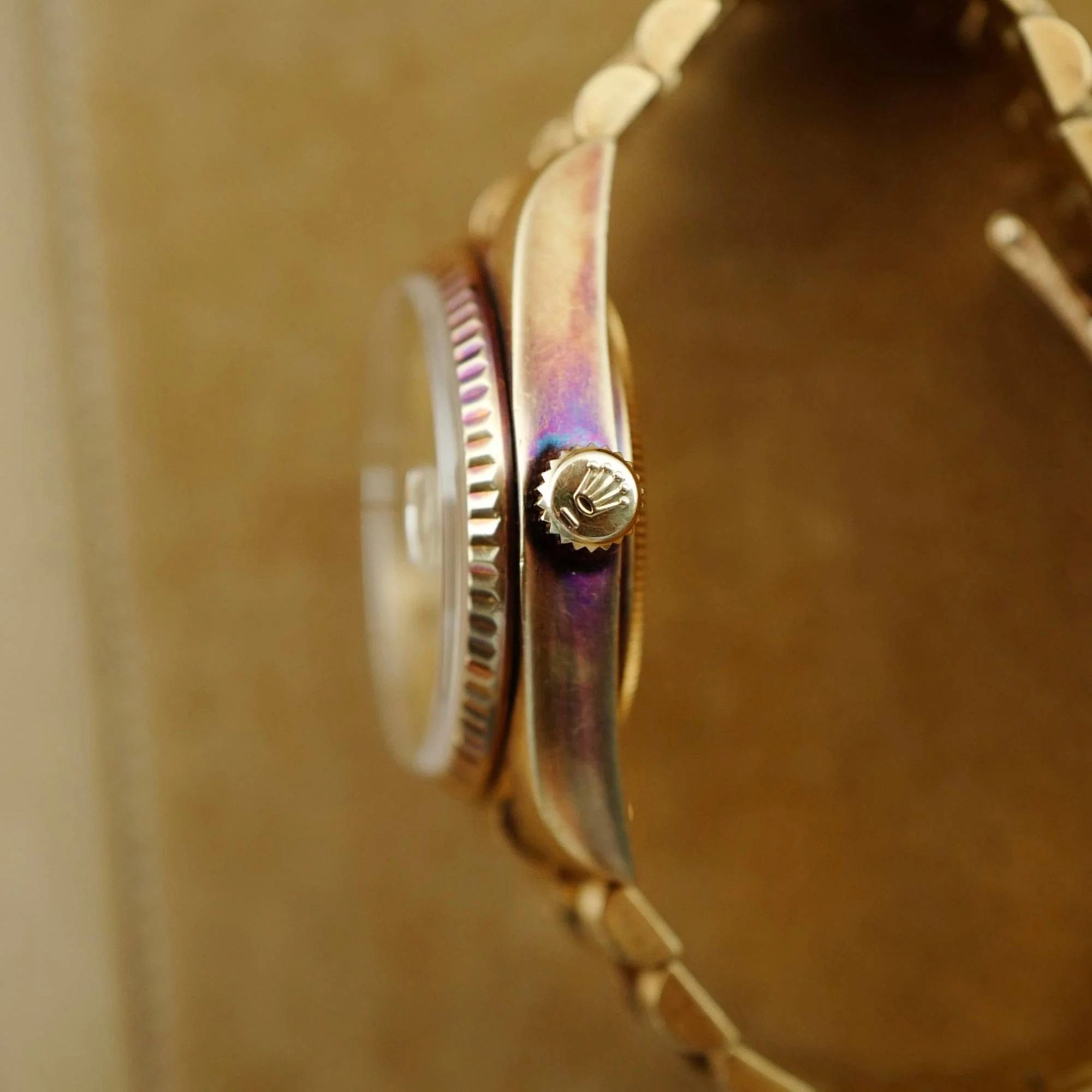 Rolex Yellow Gold Day-Date Ref. 18038 with Warm Patina - Image 4