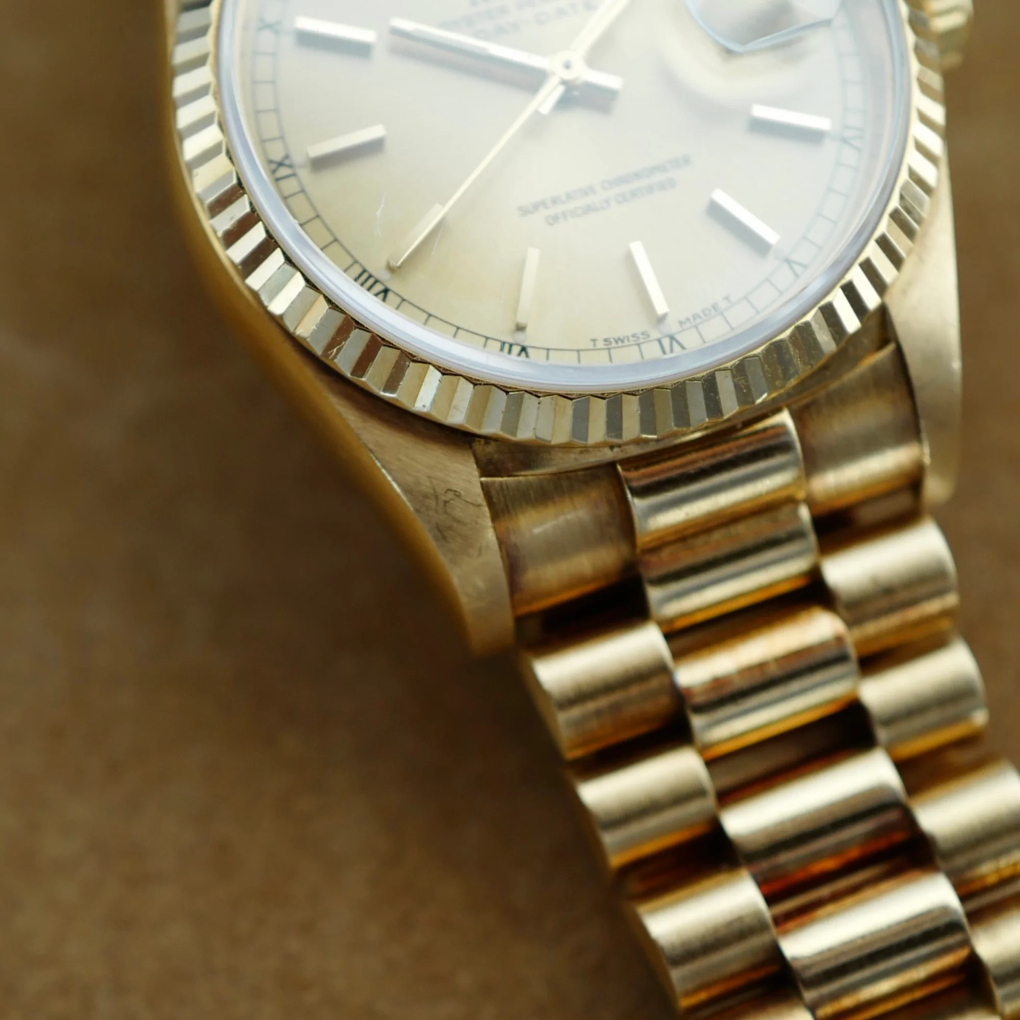 Rolex Yellow Gold Day-Date Ref. 18238 in Original Condition - Image 9