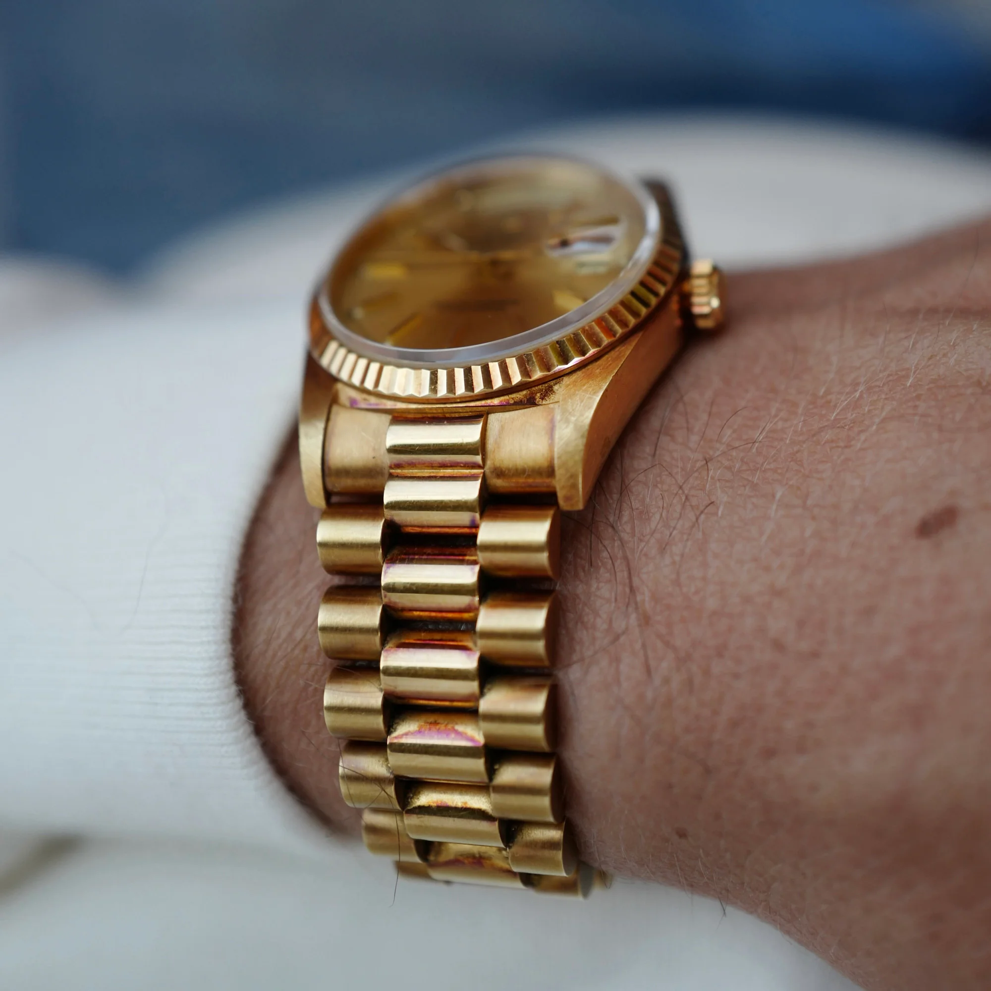 Rolex Yellow Gold Day-Date Ref. 18238 in Top Condition with Paper (New Arrival) - Image 7