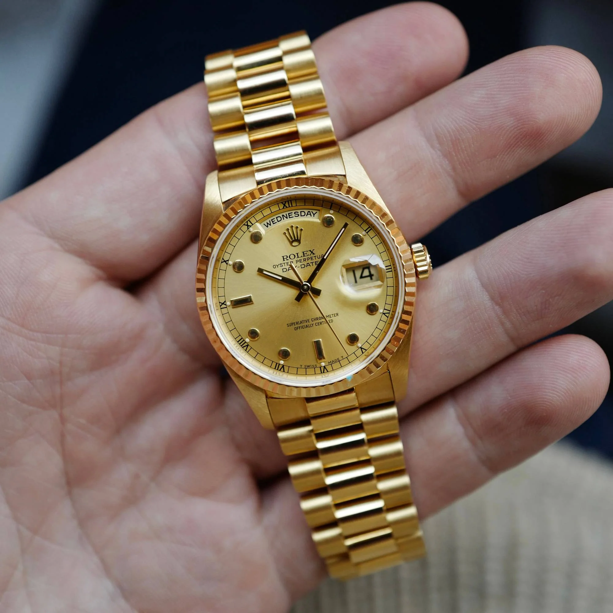 Rolex Yellow Gold Day Date Ref. 18238 with Pinball Dial - Image 3