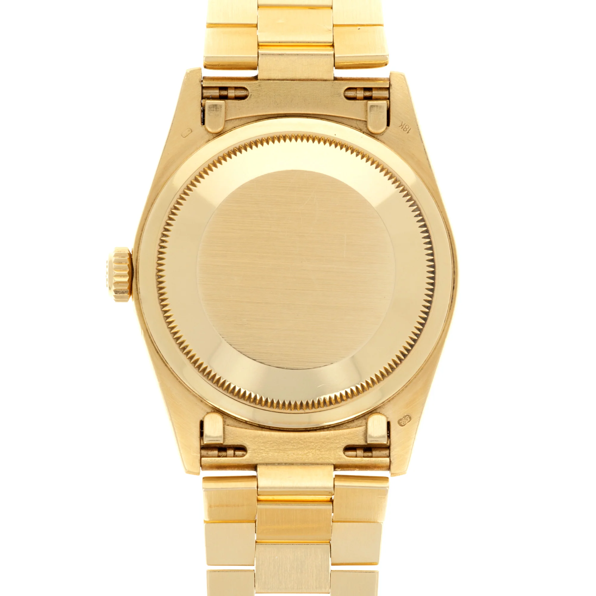 Rolex Yellow Gold Day-Date Ref. 18378 with Factory Ruby and Diamond Bezel - Image 3