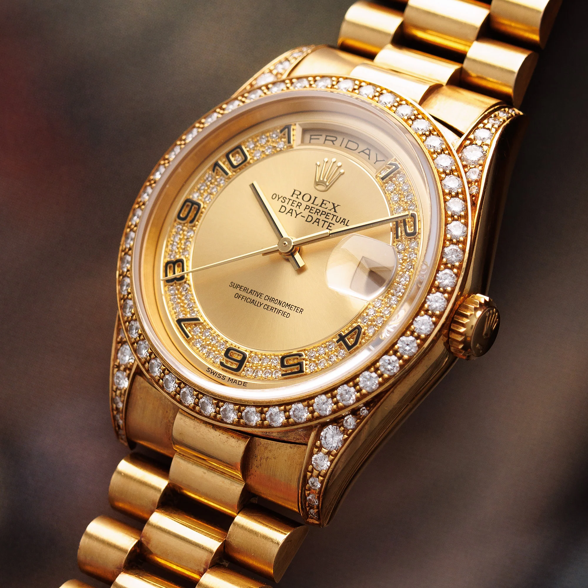 Rolex Yellow Gold Day-Date Ref. 18388 - Image 2