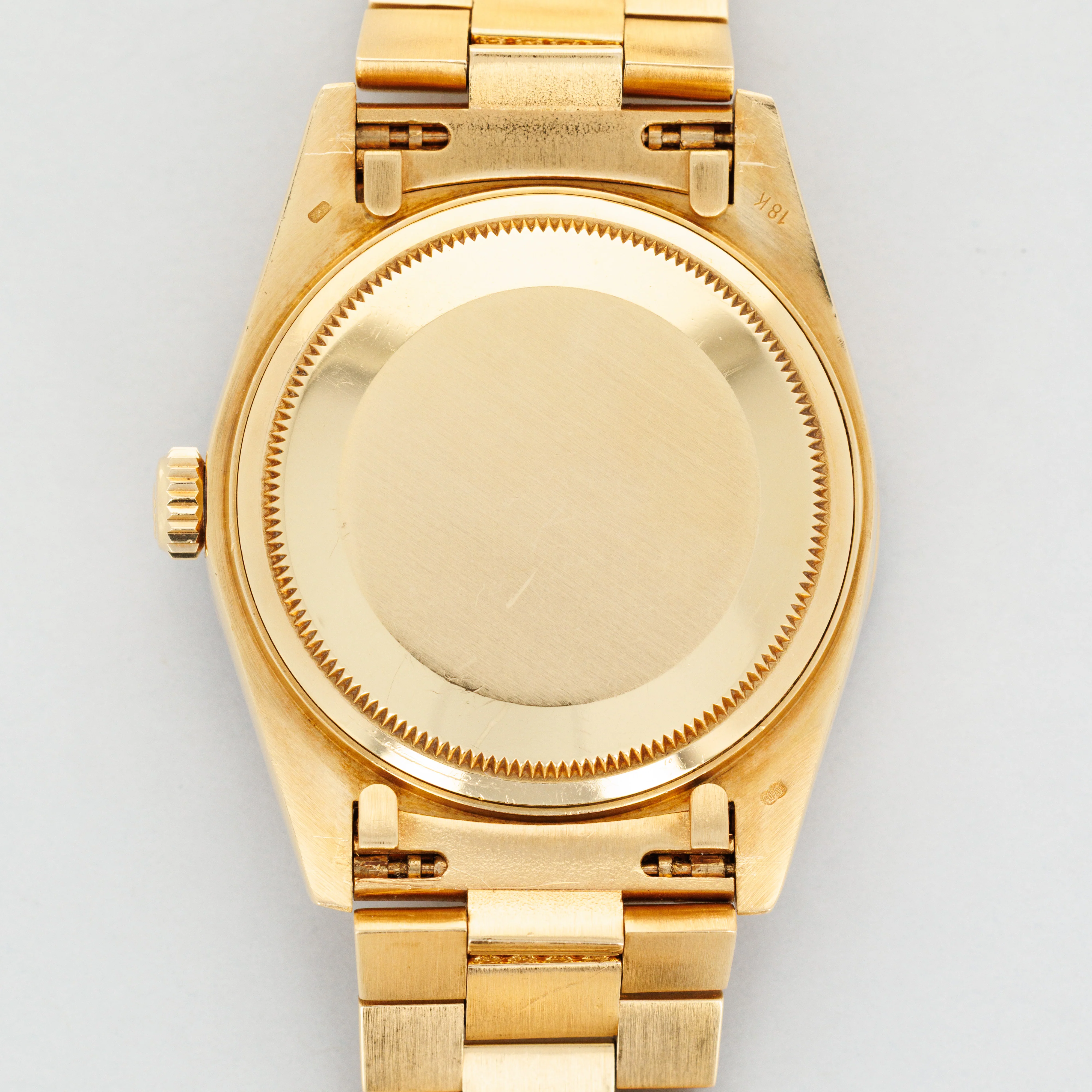 Rolex Yellow Gold Day-Date Ruby & Diamond Watch Ref. 18068 - Image 5