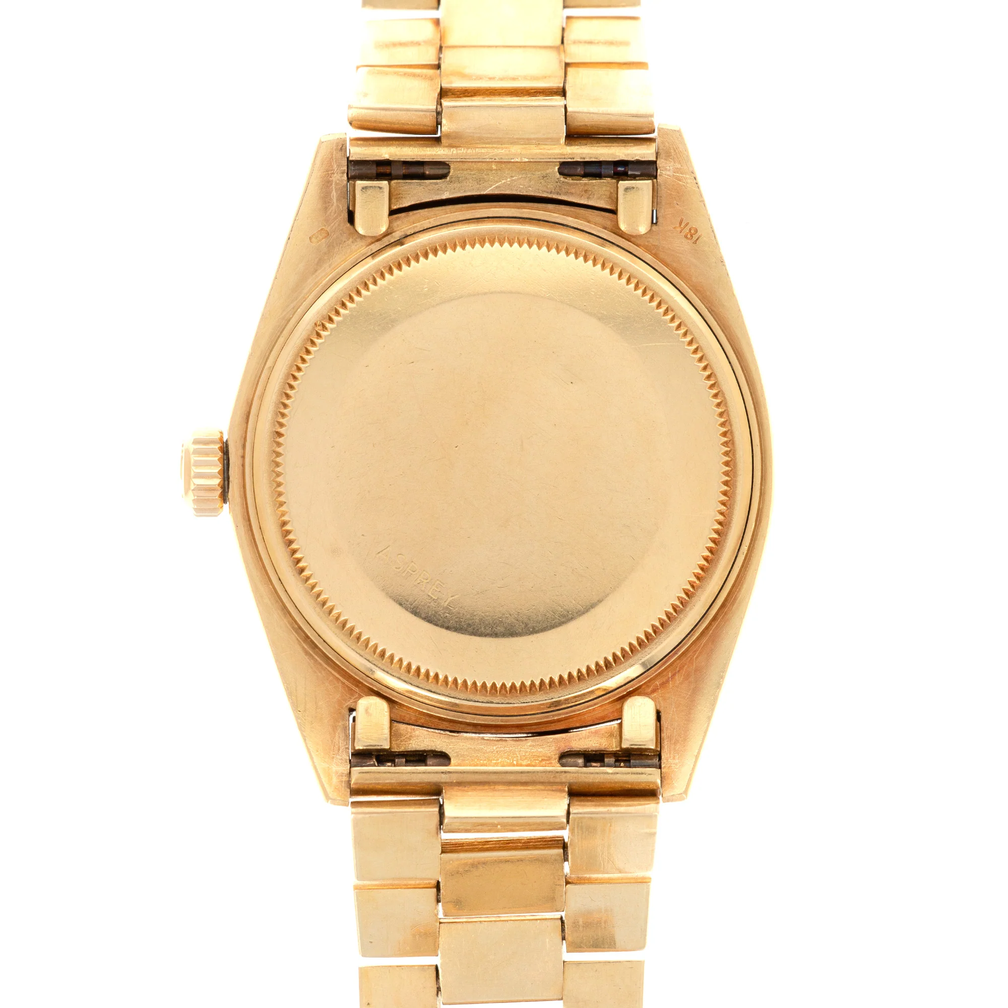 Rolex Yellow Gold Day-Date Watch Ref. 1807, Retailed by Asprey with Khanjar Emblem - Image 5