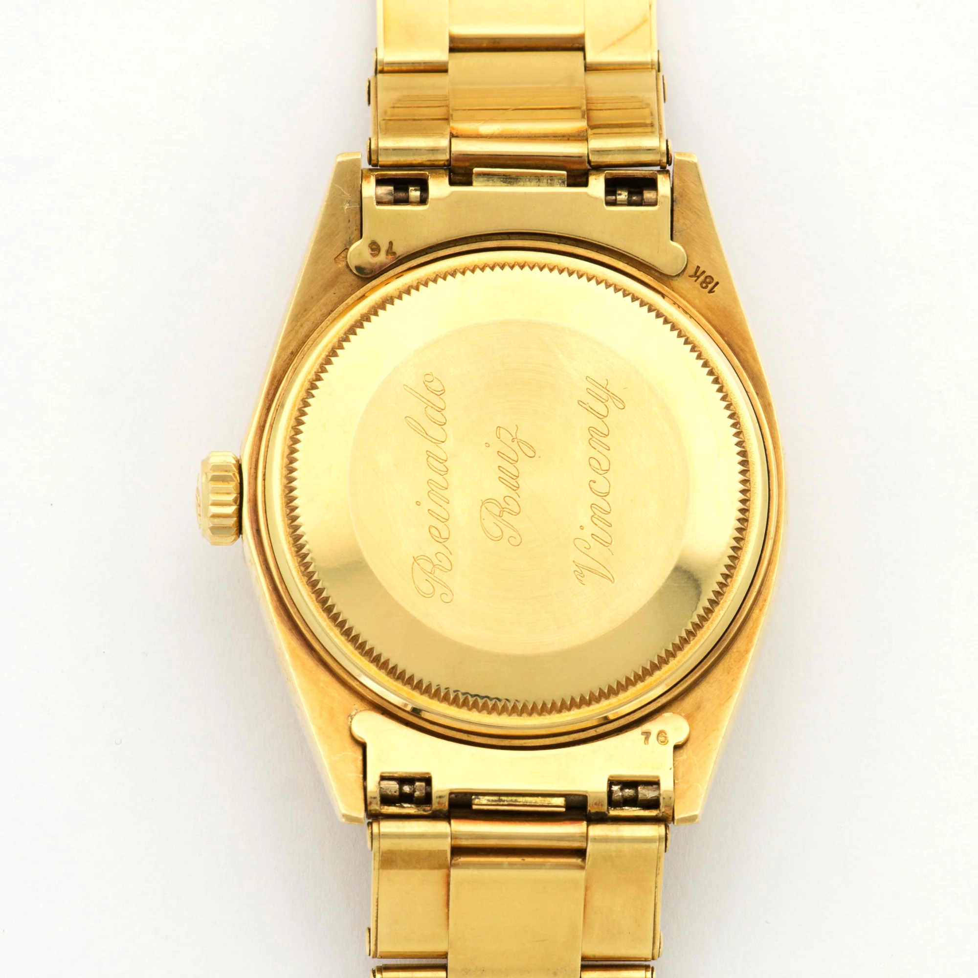 Rolex Yellow Gold Day-Date Watch Ref. 1803 with Original Booklet - Image 5