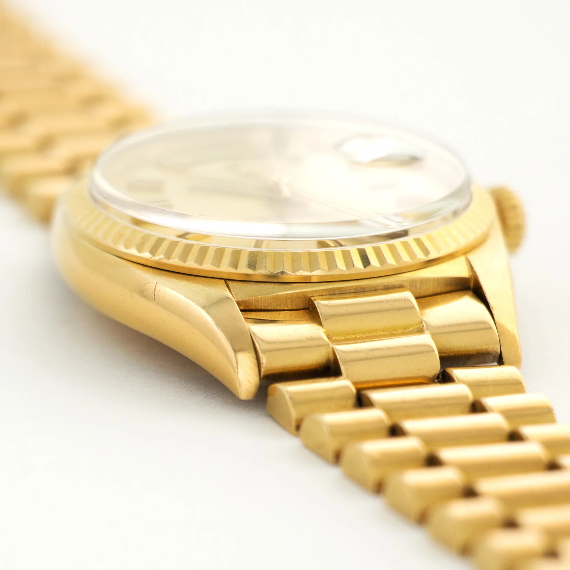 Rolex Yellow Gold Wide Boy Day-Date Watch Ref. 1803 with Original Box and Papers - Image 3