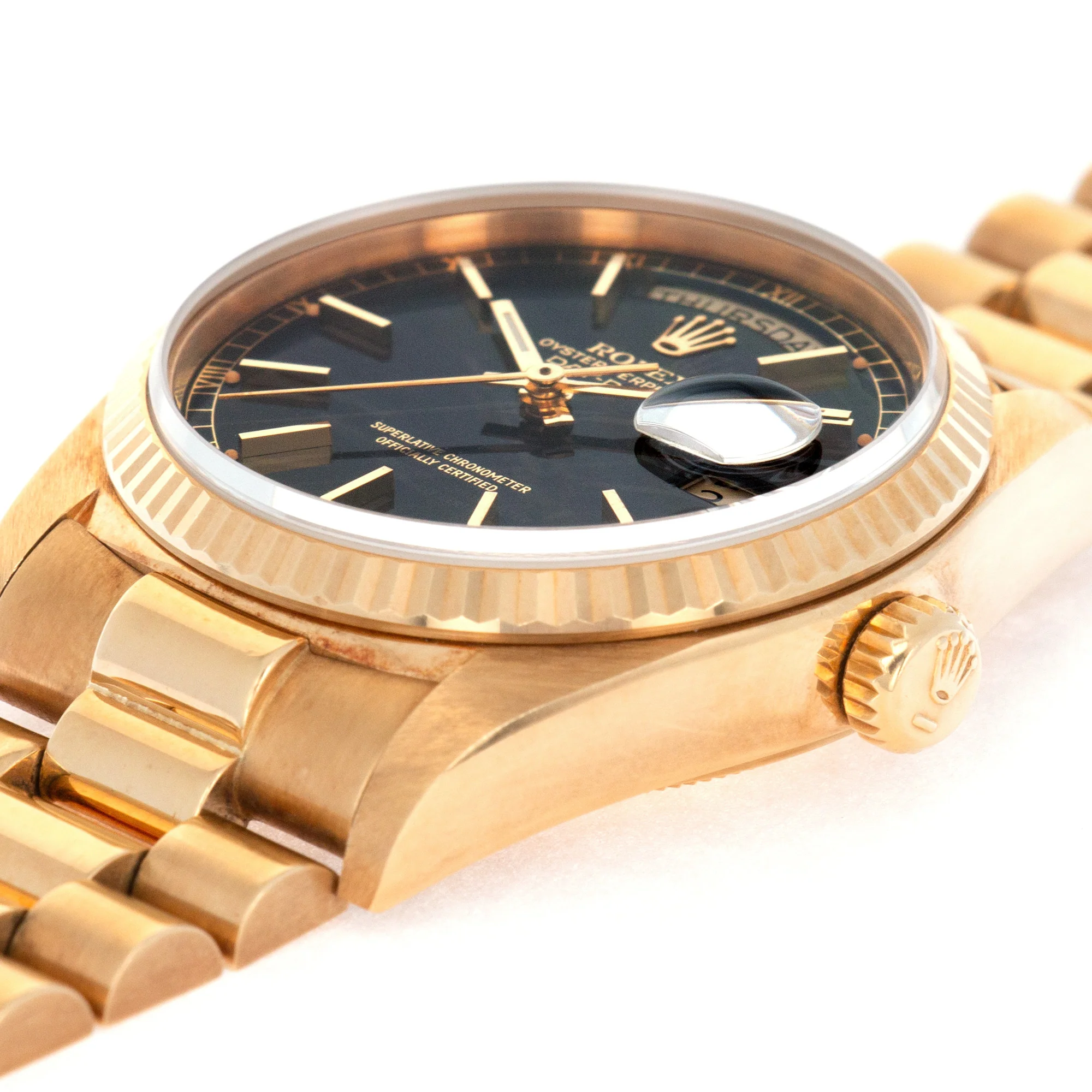 Rolex Yellow Gold Day-Date Watch Ref. 18038 - Image 4