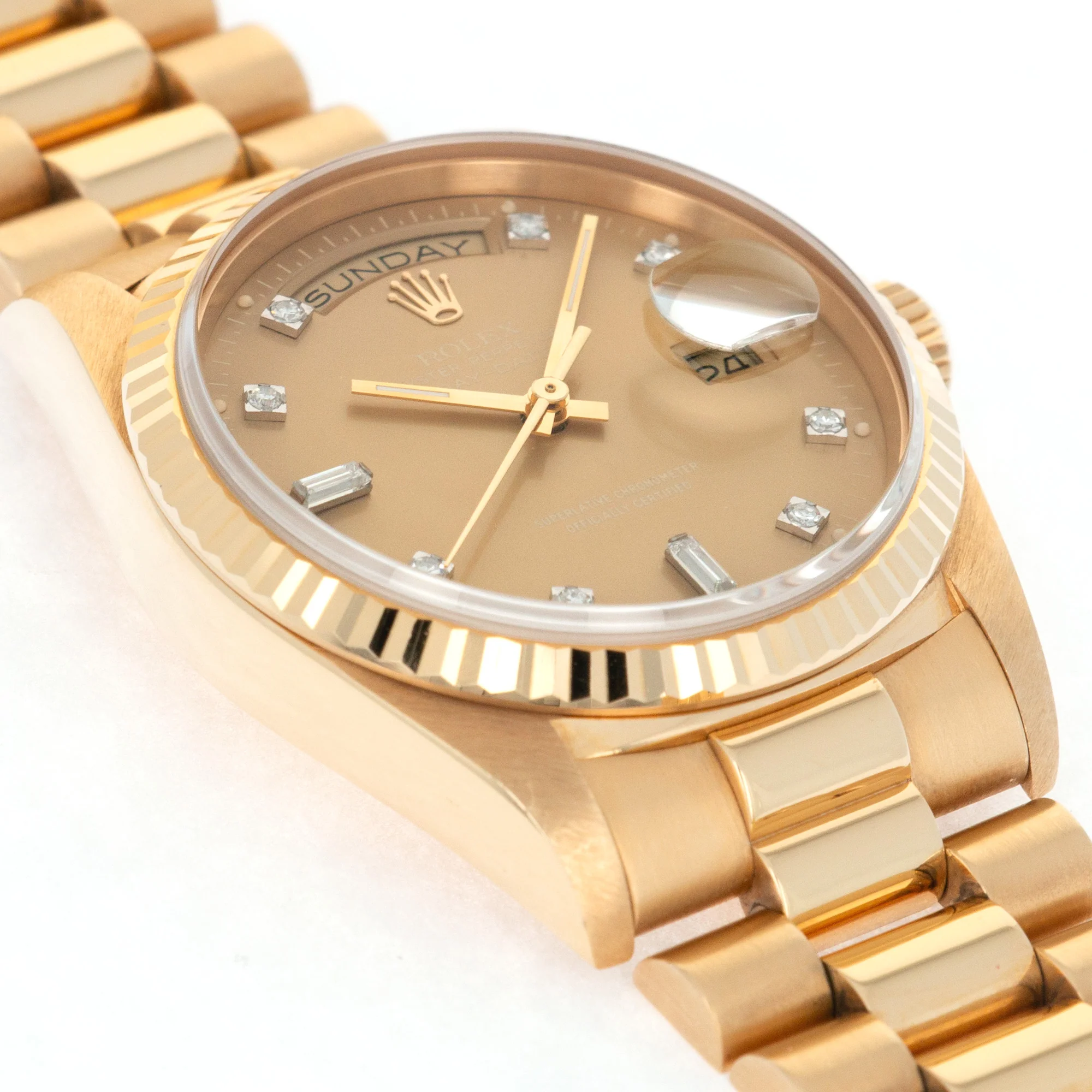 Rolex Yellow Gold Day-Date Watch Ref. 18238 - Image 3