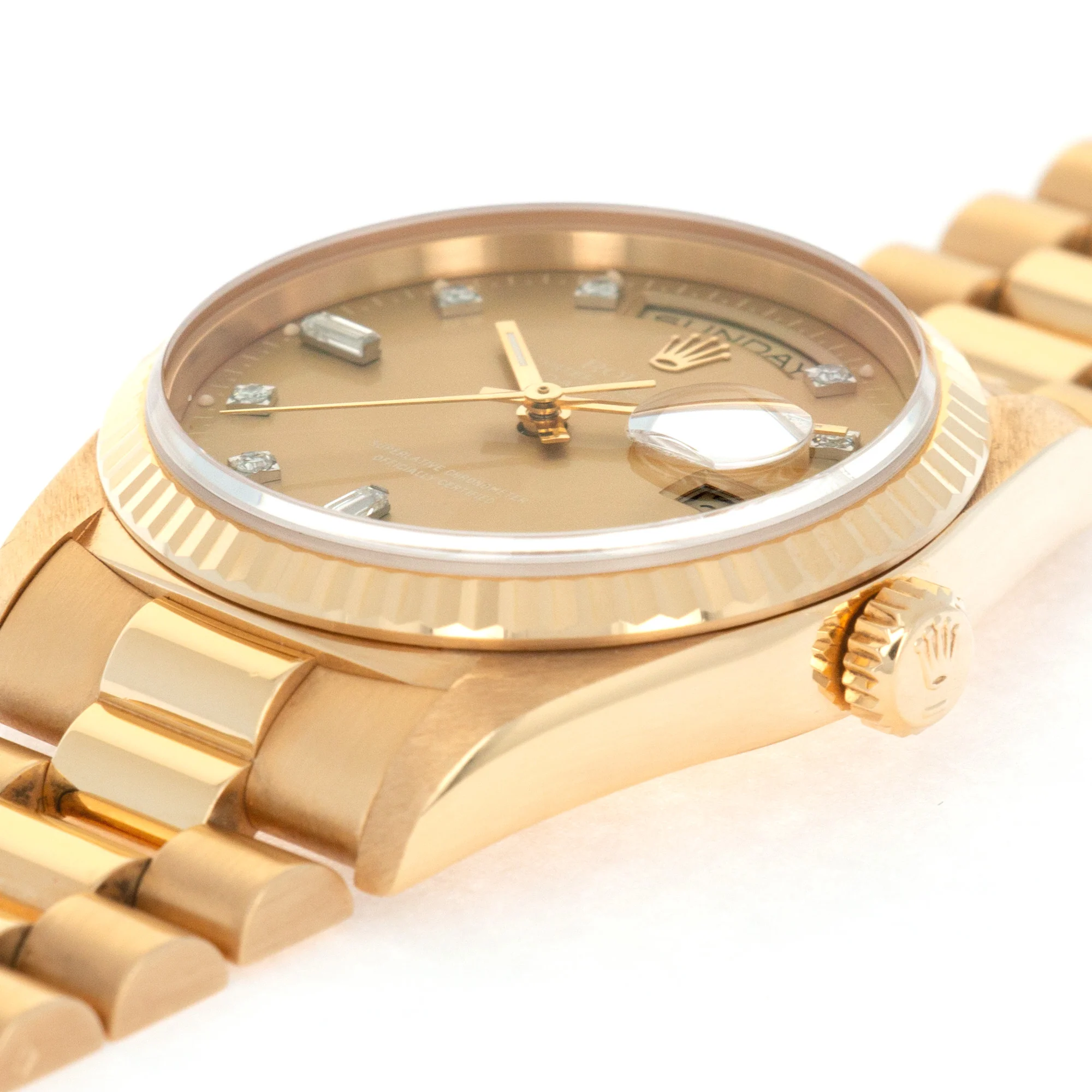 Rolex Yellow Gold Day-Date Watch Ref. 18238 - Image 4