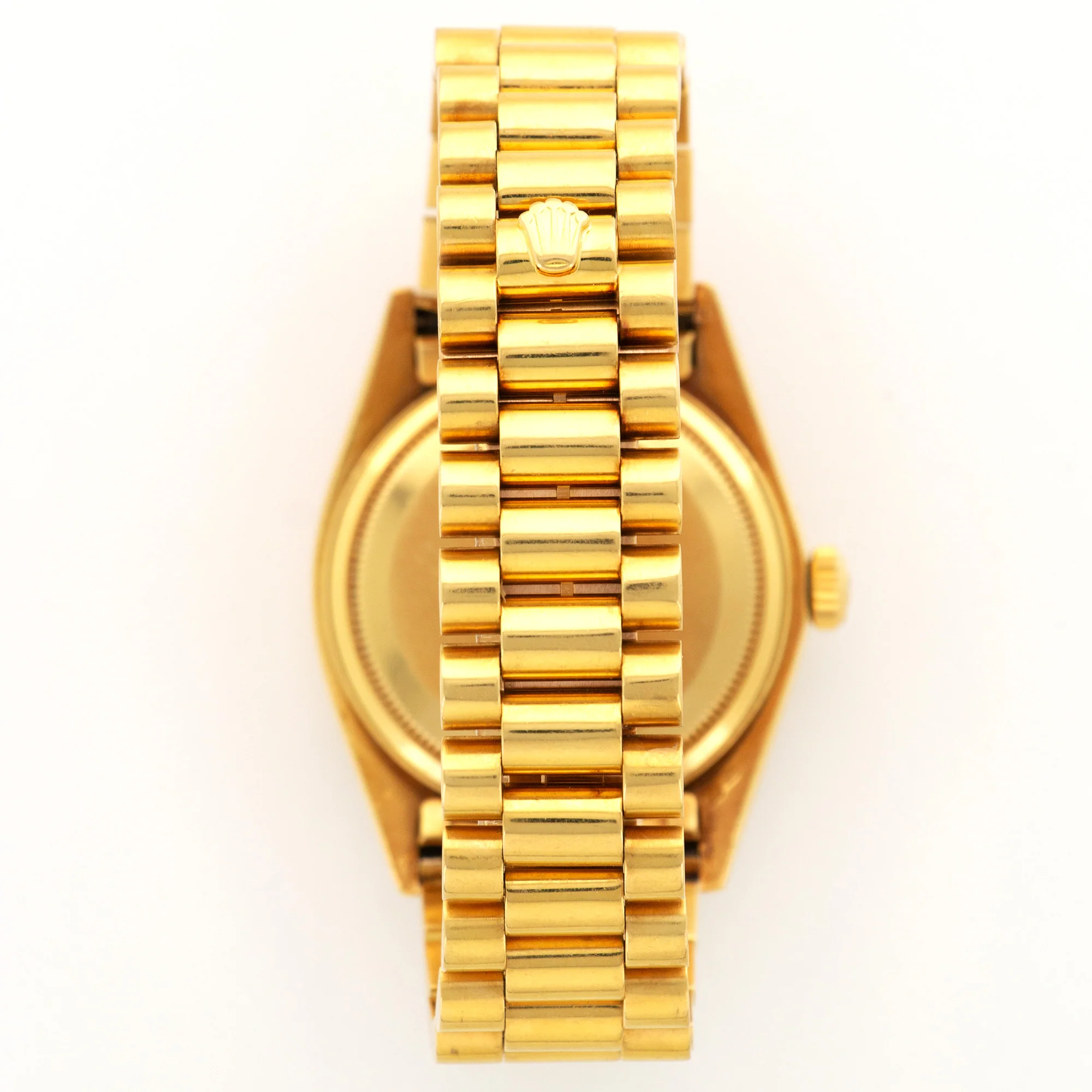 Rolex Yellow Gold Day-Date Wood Dial Watch Ref. 18038 - Image 6