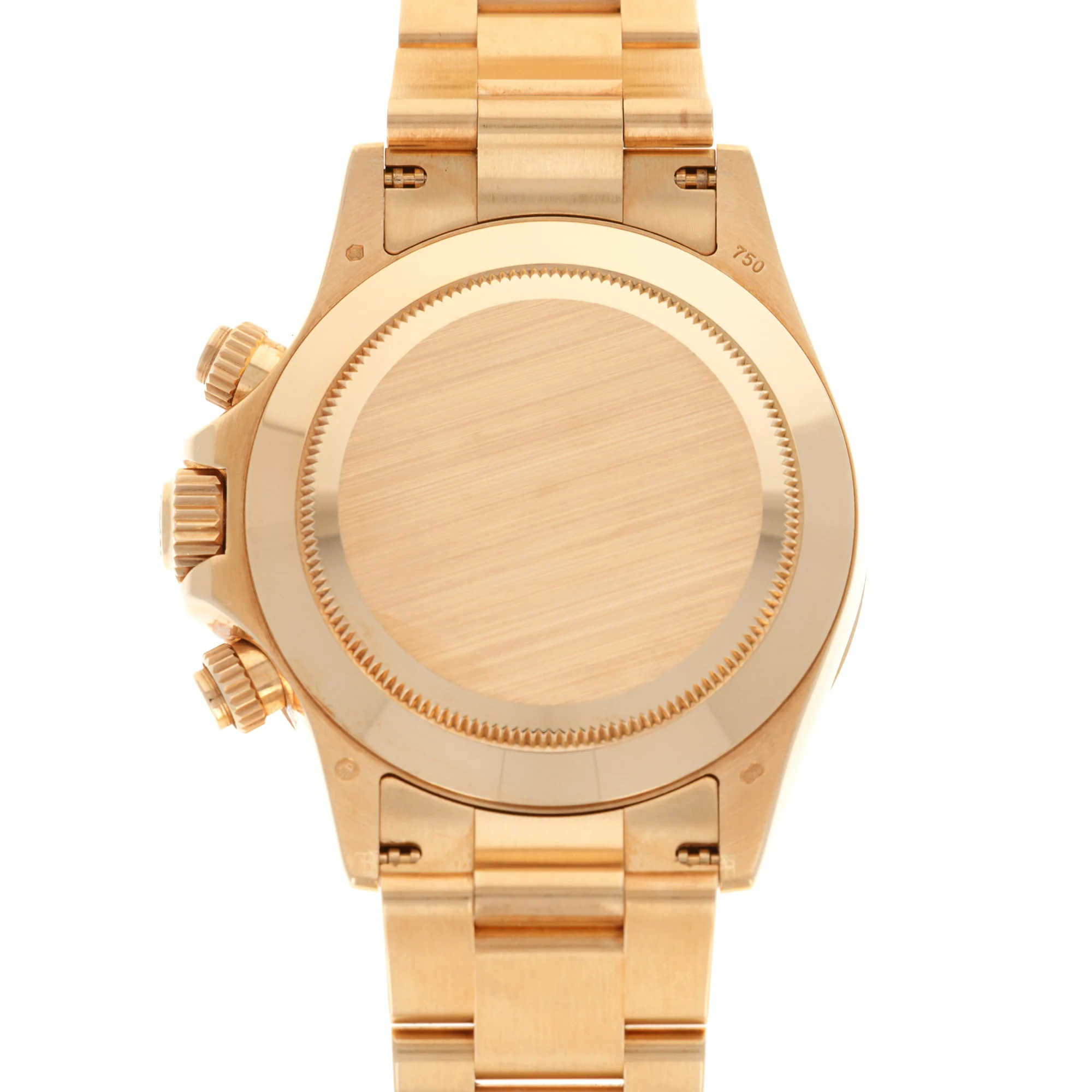 Rolex Yellow Gold Daytona Baguette Diamond Watch Ref. 116568 - Image 5