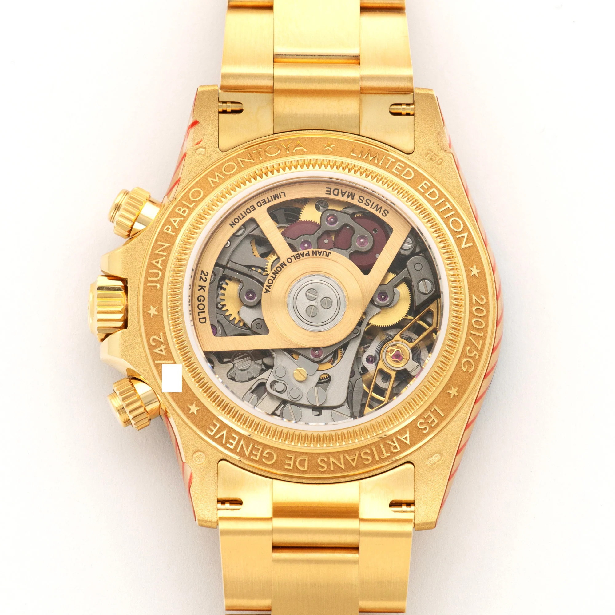 Rolex Yellow Gold Daytona La Montoya Artisans de Geneve Watch - Image 5