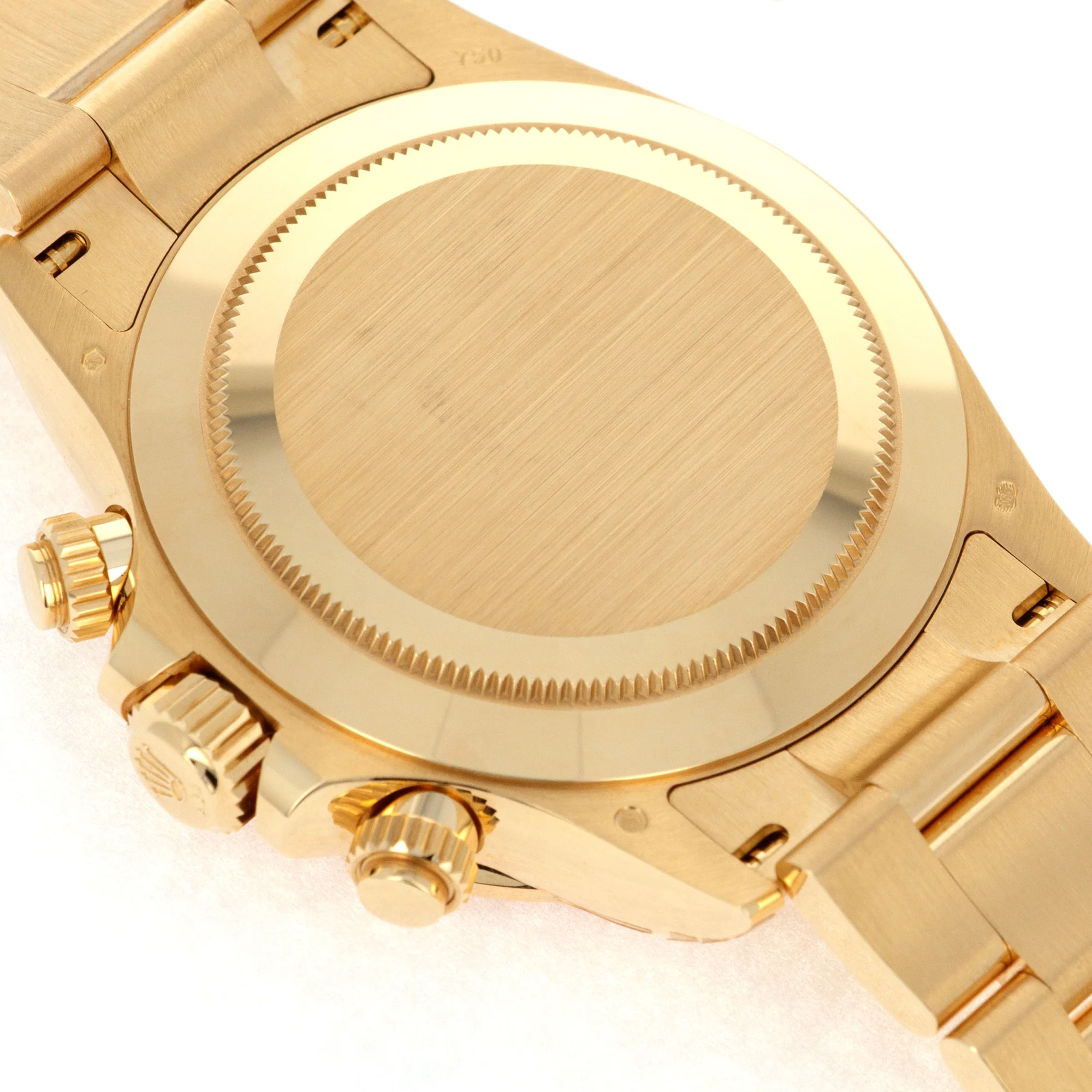 Rolex Yellow Gold Daytona Ref. 116578 with MOP Dial and Orange Sapphires - Image 6