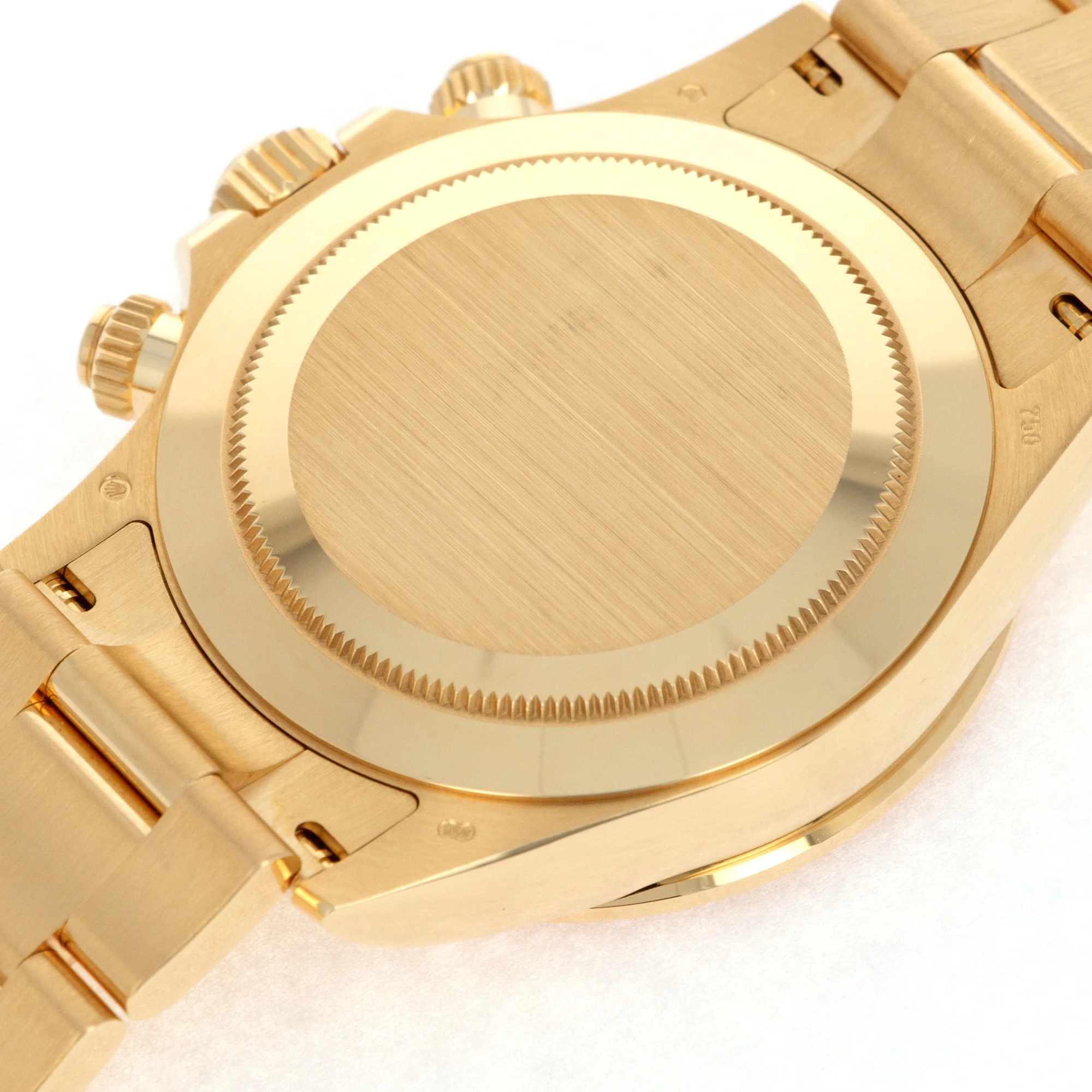 Rolex Yellow Gold Daytona Ref. 116578 with MOP Dial and Orange Sapphires - Image 7