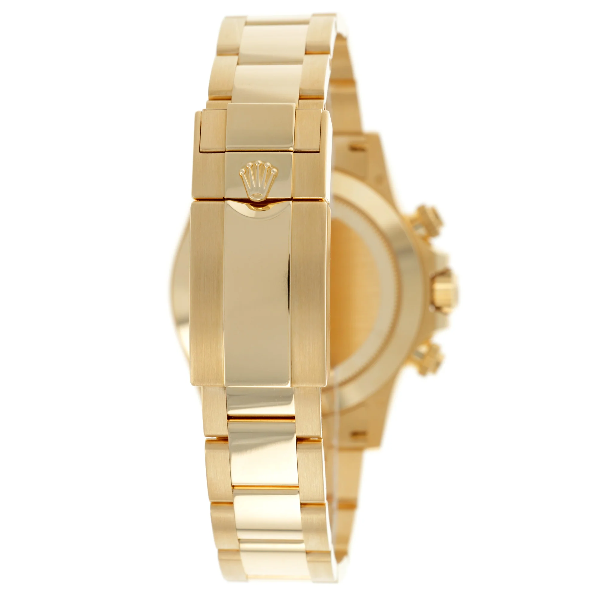 Rolex Yellow Gold Daytona Ref. 116578 with MOP Dial and Orange Sapphires - Image 9