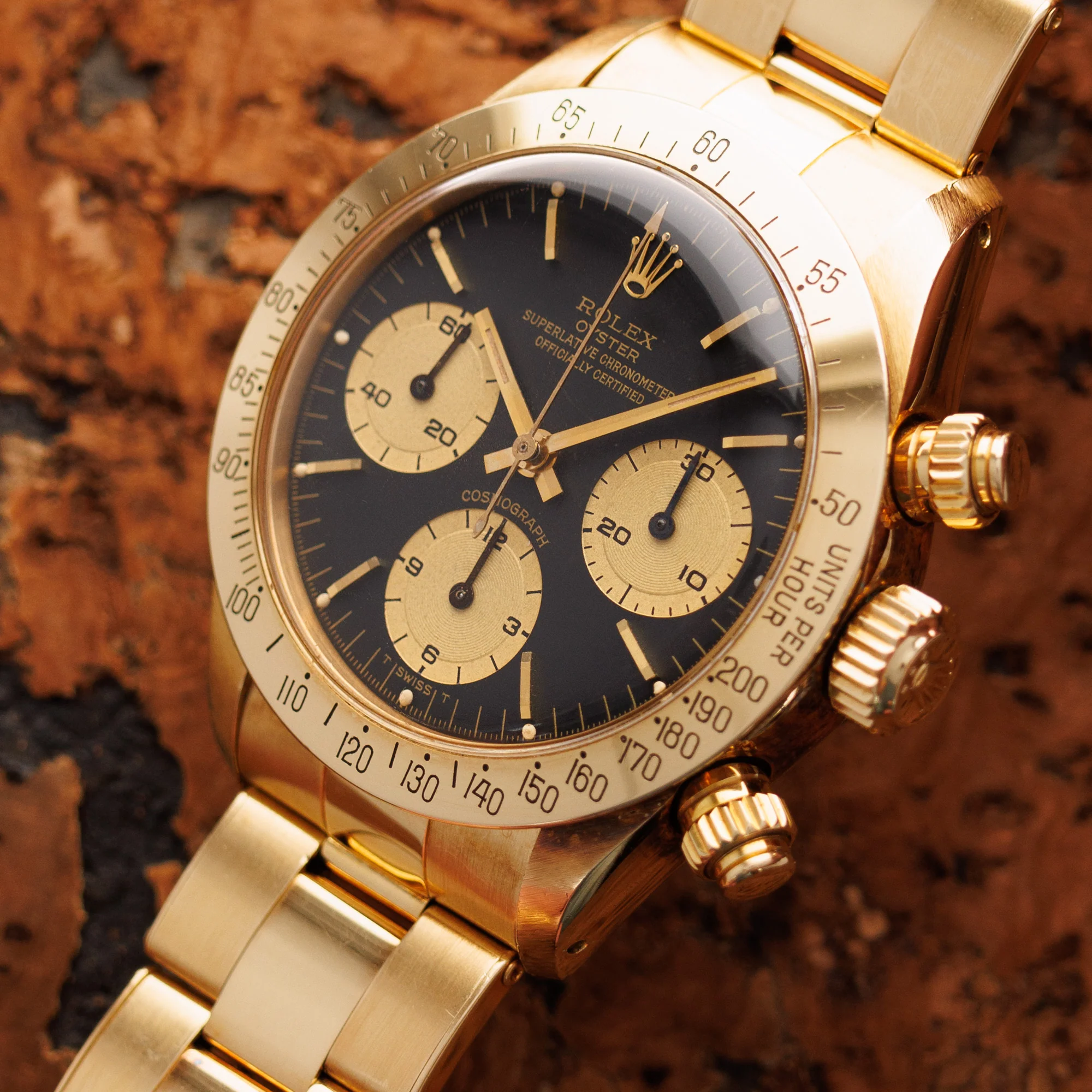 Rolex Yellow Gold Daytona Watch Ref. 6265 - Image 2