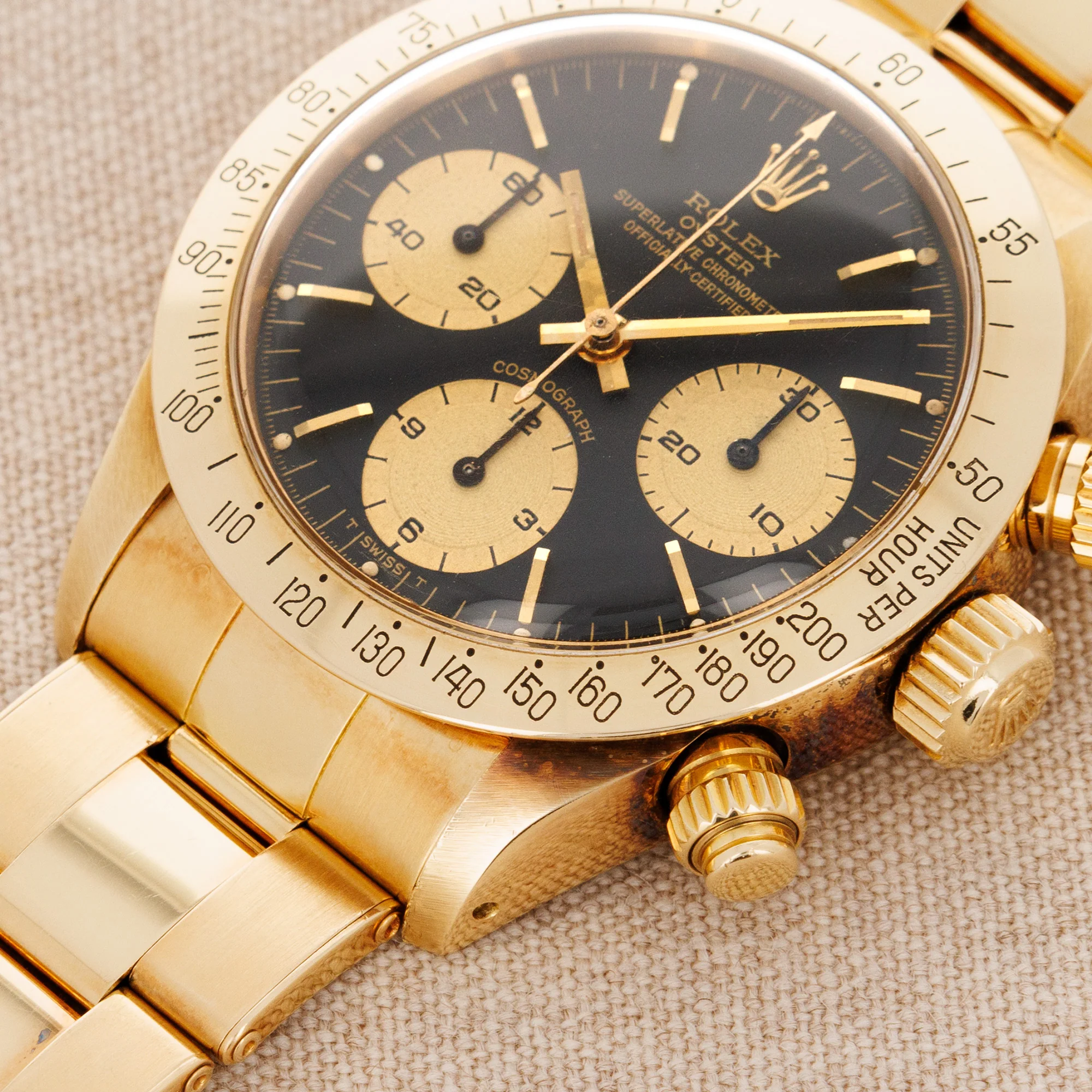 Rolex Yellow Gold Daytona Watch Ref. 6265 - Image 5