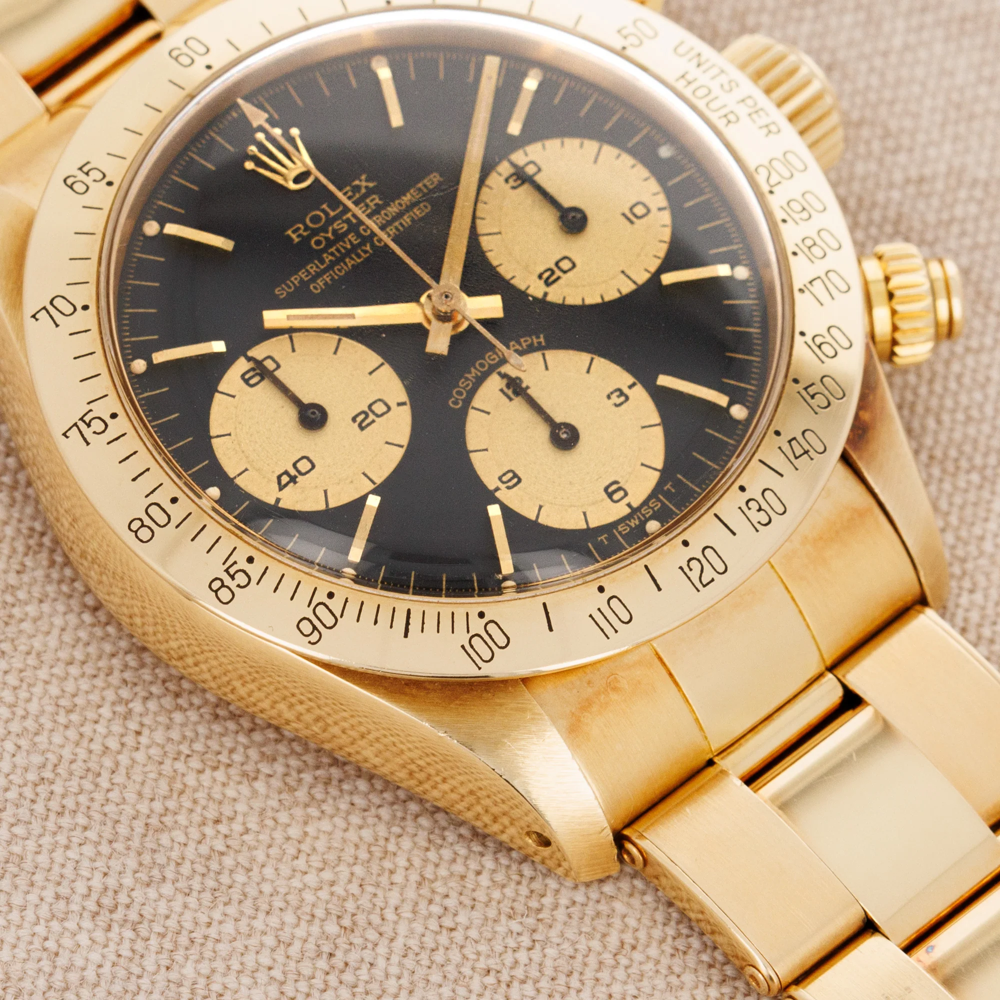 Rolex Yellow Gold Daytona Watch Ref. 6265 - Image 6
