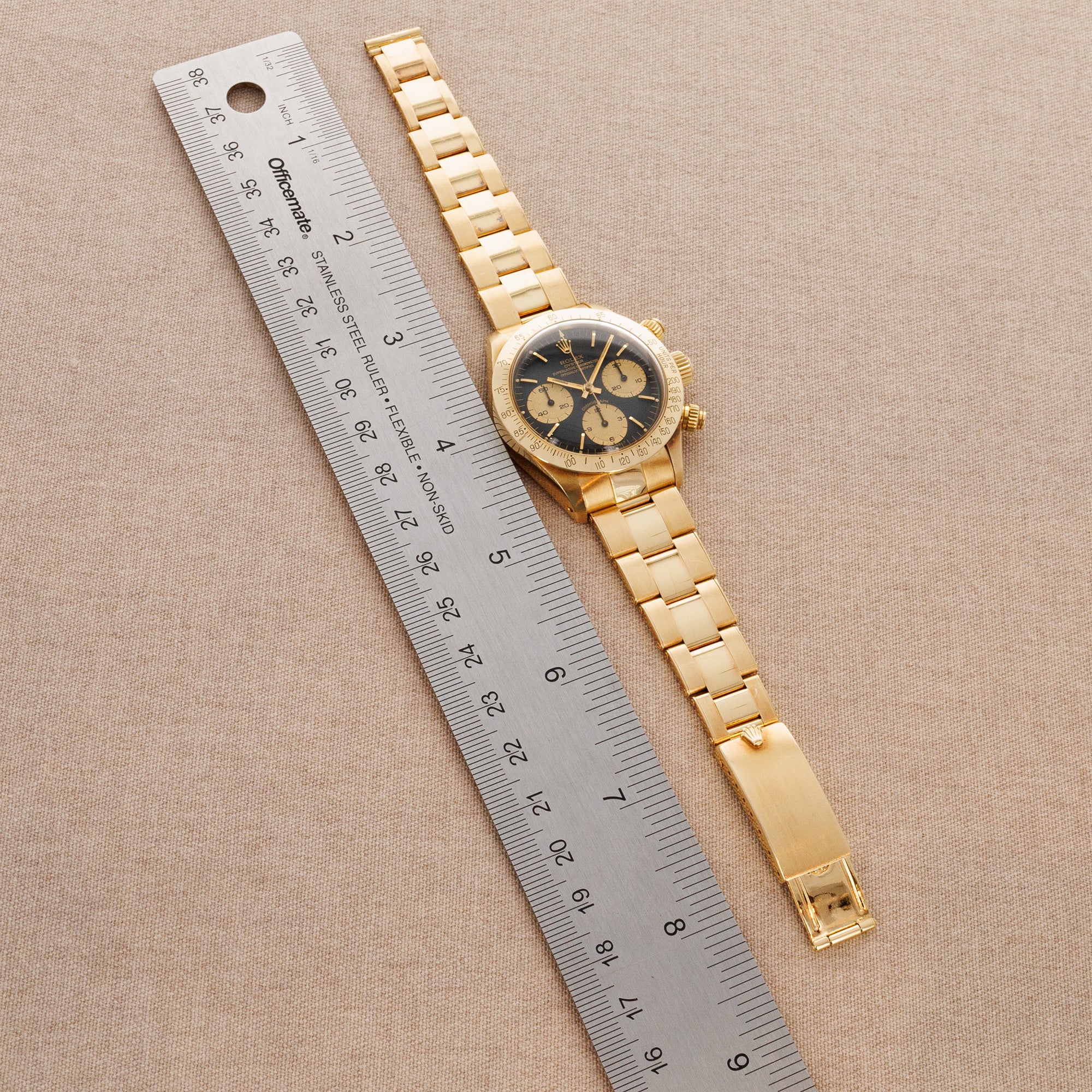 Rolex Yellow Gold Daytona Watch Ref. 6265 - Image 9