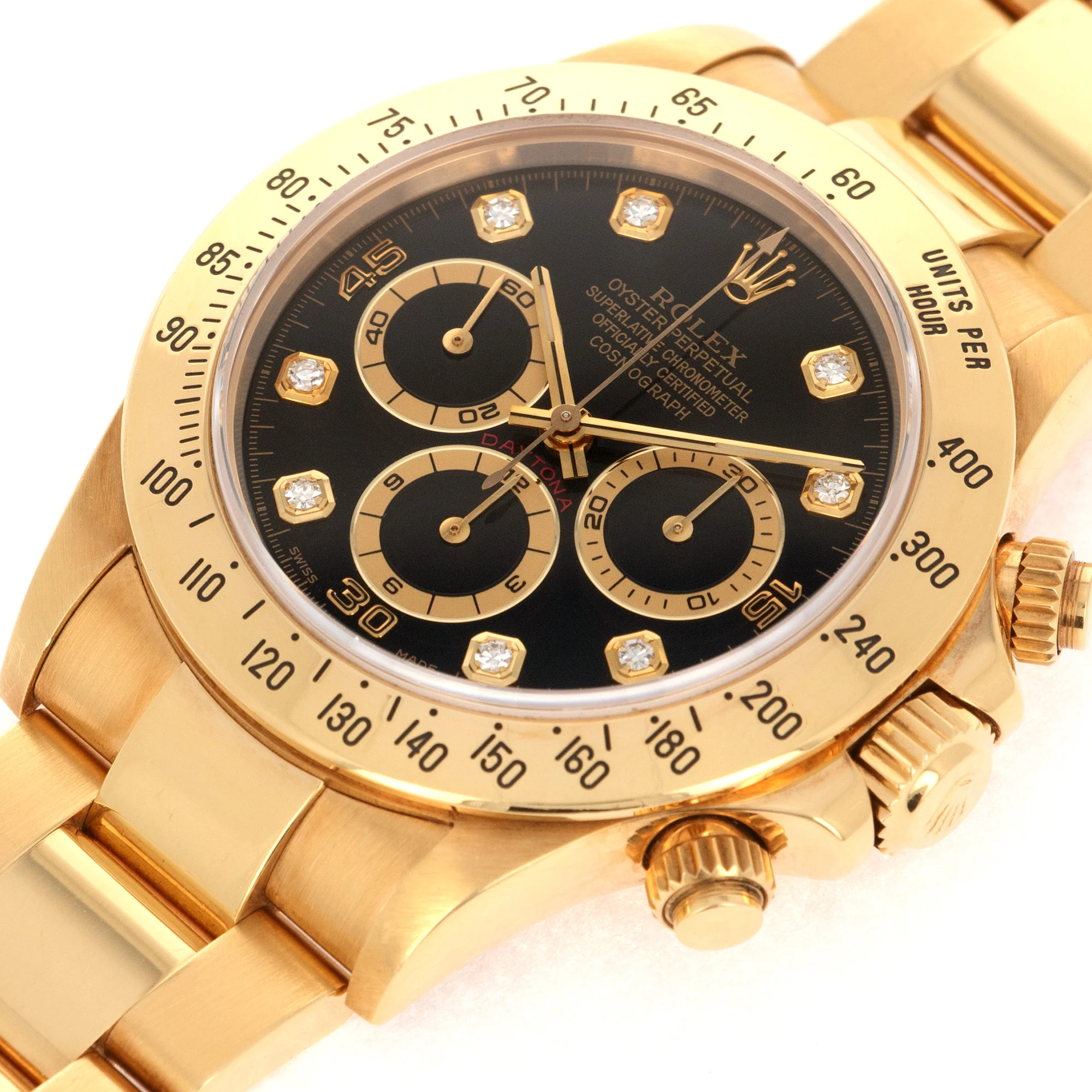 Rolex Yellow Gold Zenith Daytona Ref. 16528 with Original Warranty - Image 4