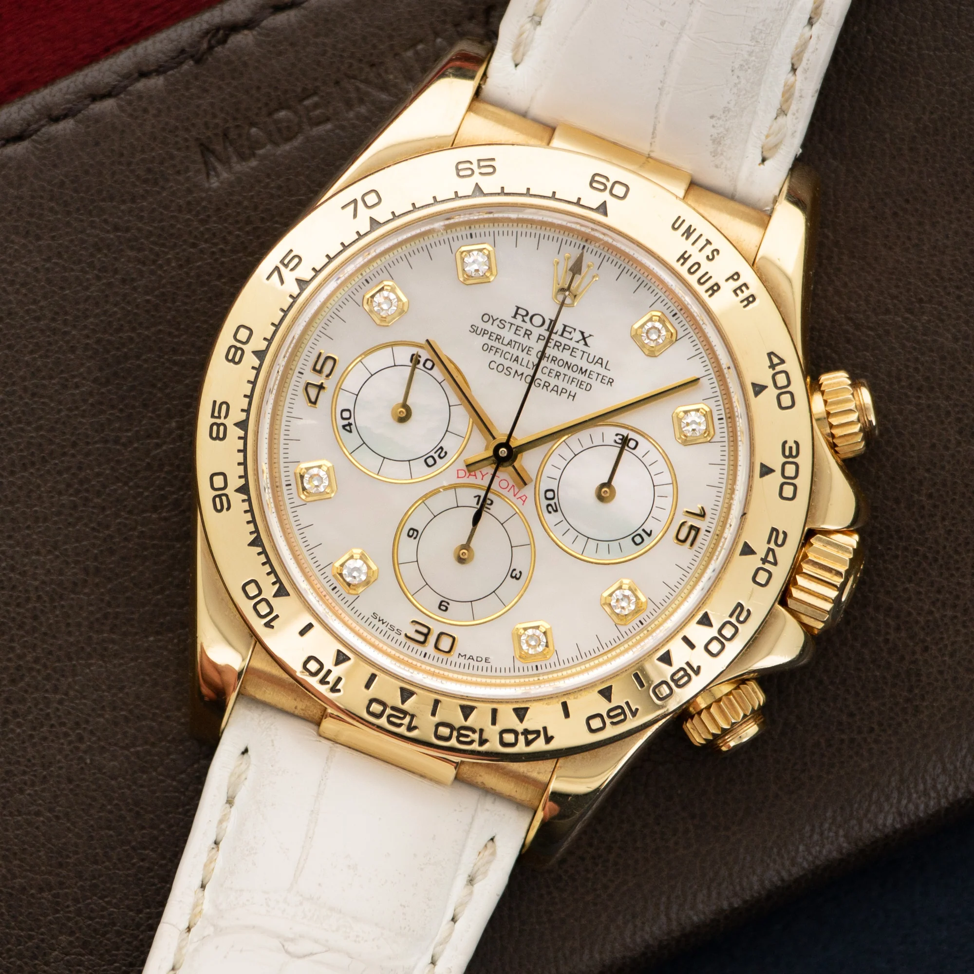 Rolex Yellow Gold Daytona Zenith Watch Ref. 16518 - Image 2