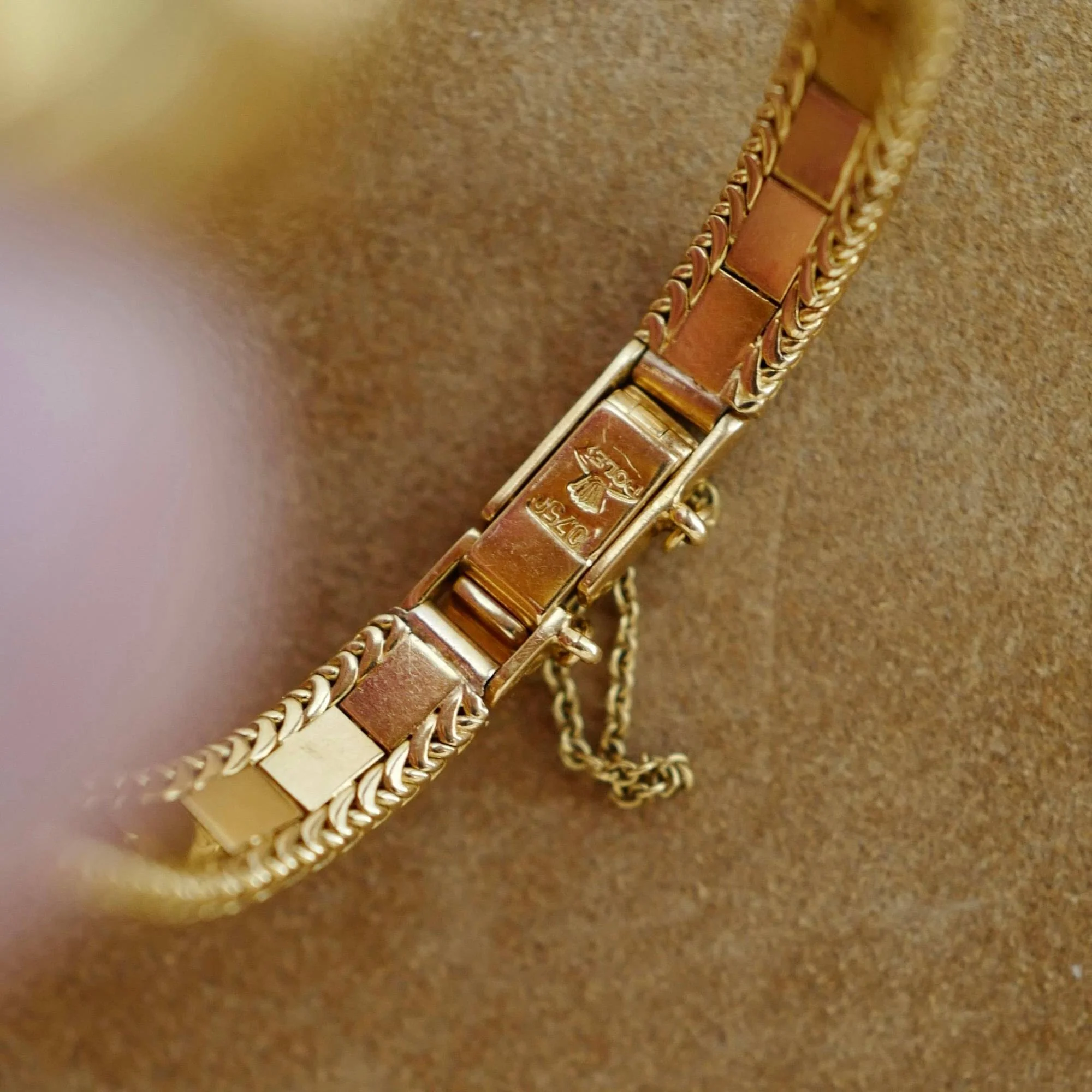 Rolex Yellow Gold Diamond Cover Watch - Image 5