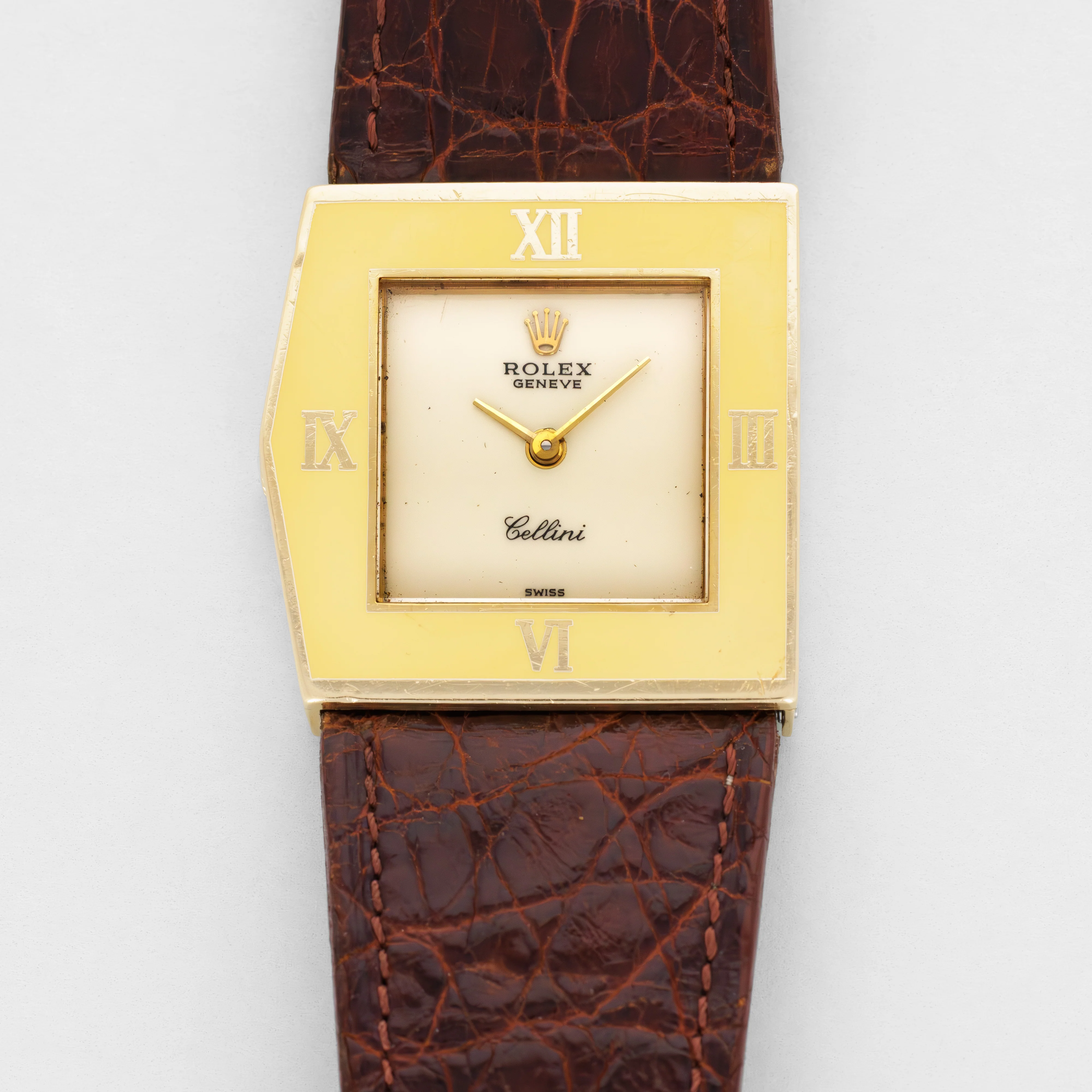 Rolex Yellow Gold Enamel Cellini Ref. 4152 (New Arrival)