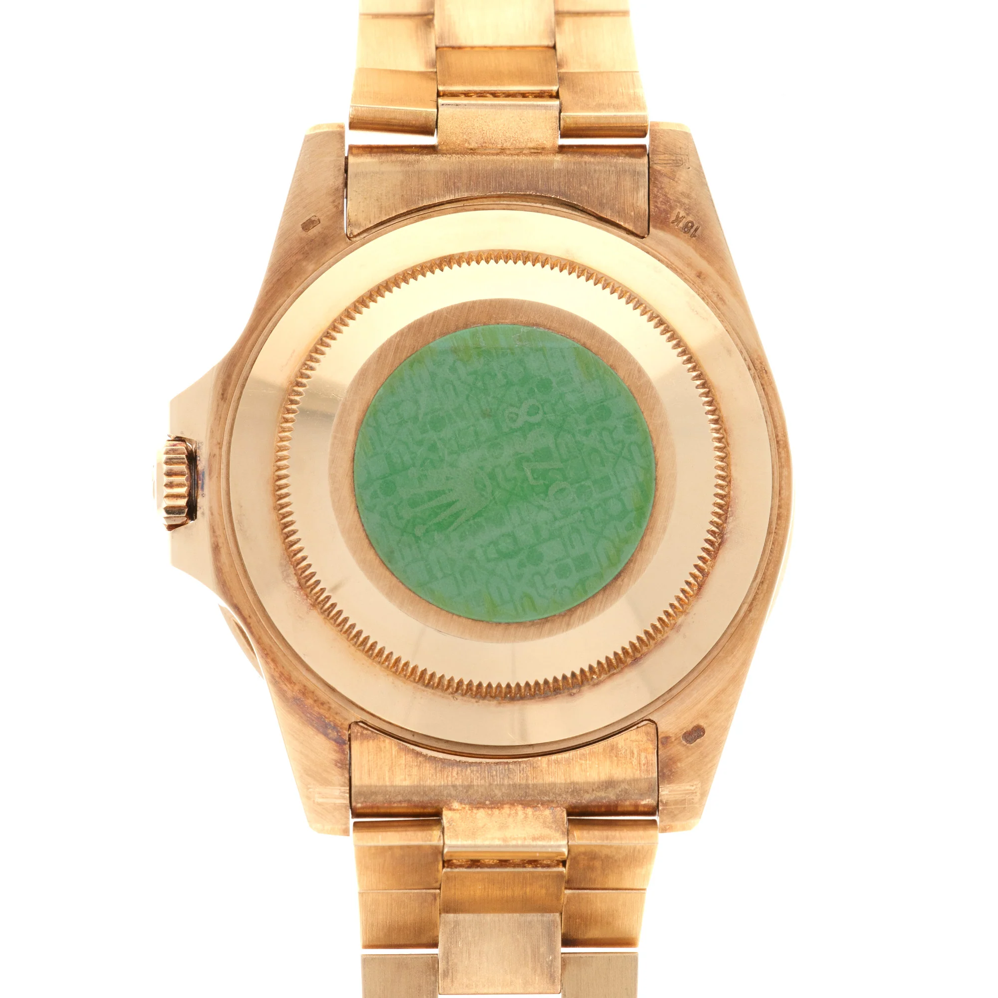 Rolex Yellow Gold GMT-Master Diamond Ruby Sapphire Watch Ref. 16758 - Image 6