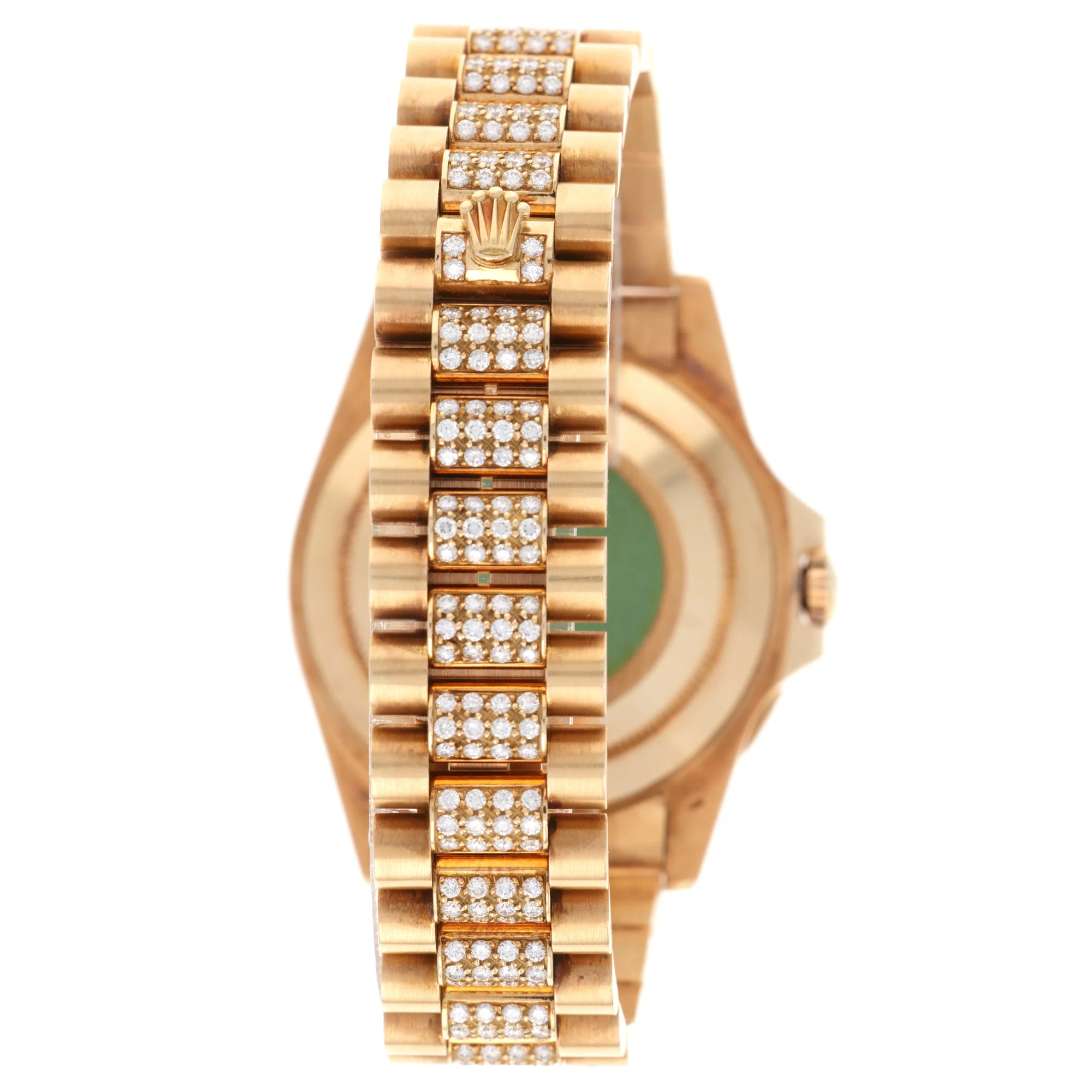 Rolex Yellow Gold GMT-Master Diamond Ruby Sapphire Watch Ref. 16758 - Image 7