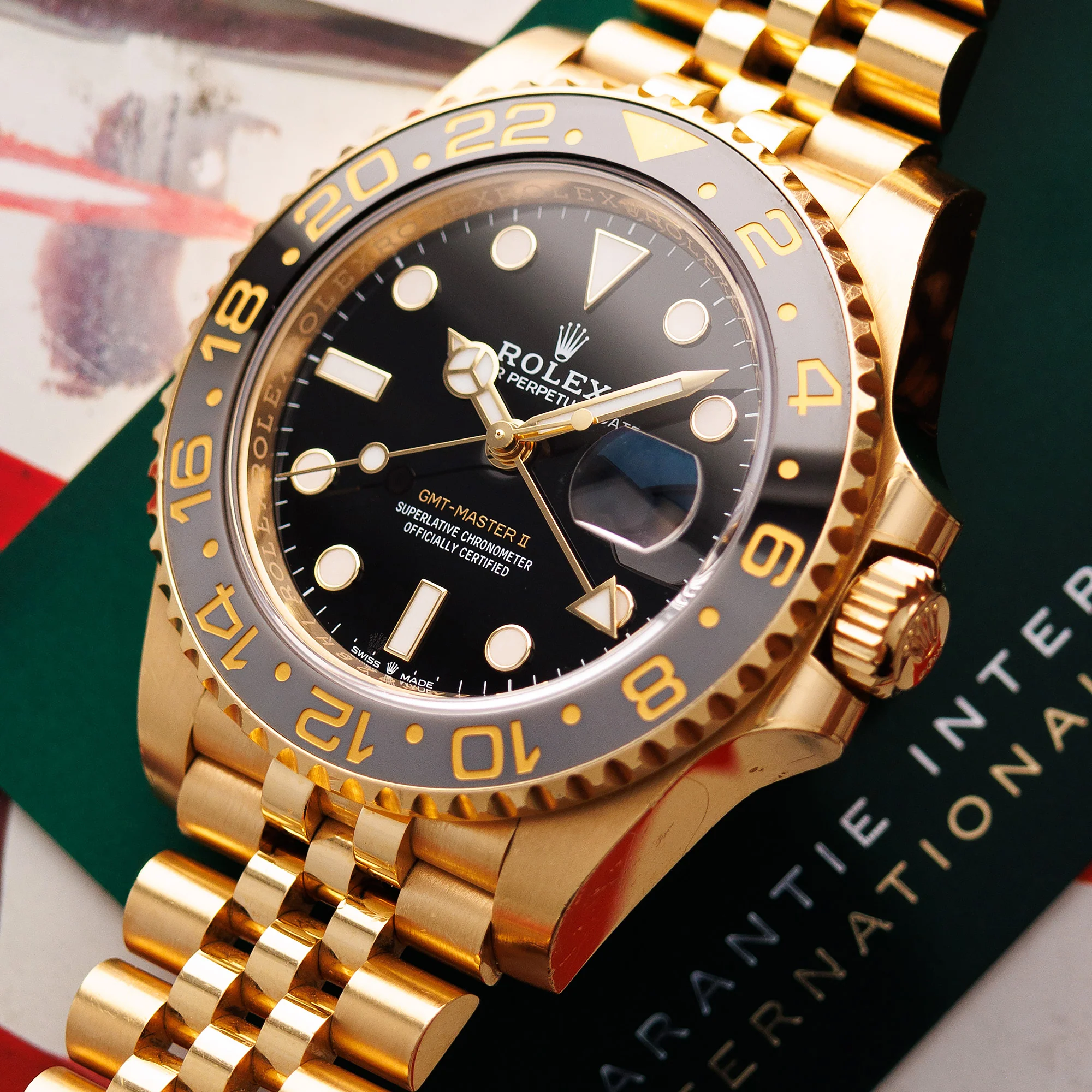 Rolex Yellow Gold GMT Master II Ref. 126718 - Image 2
