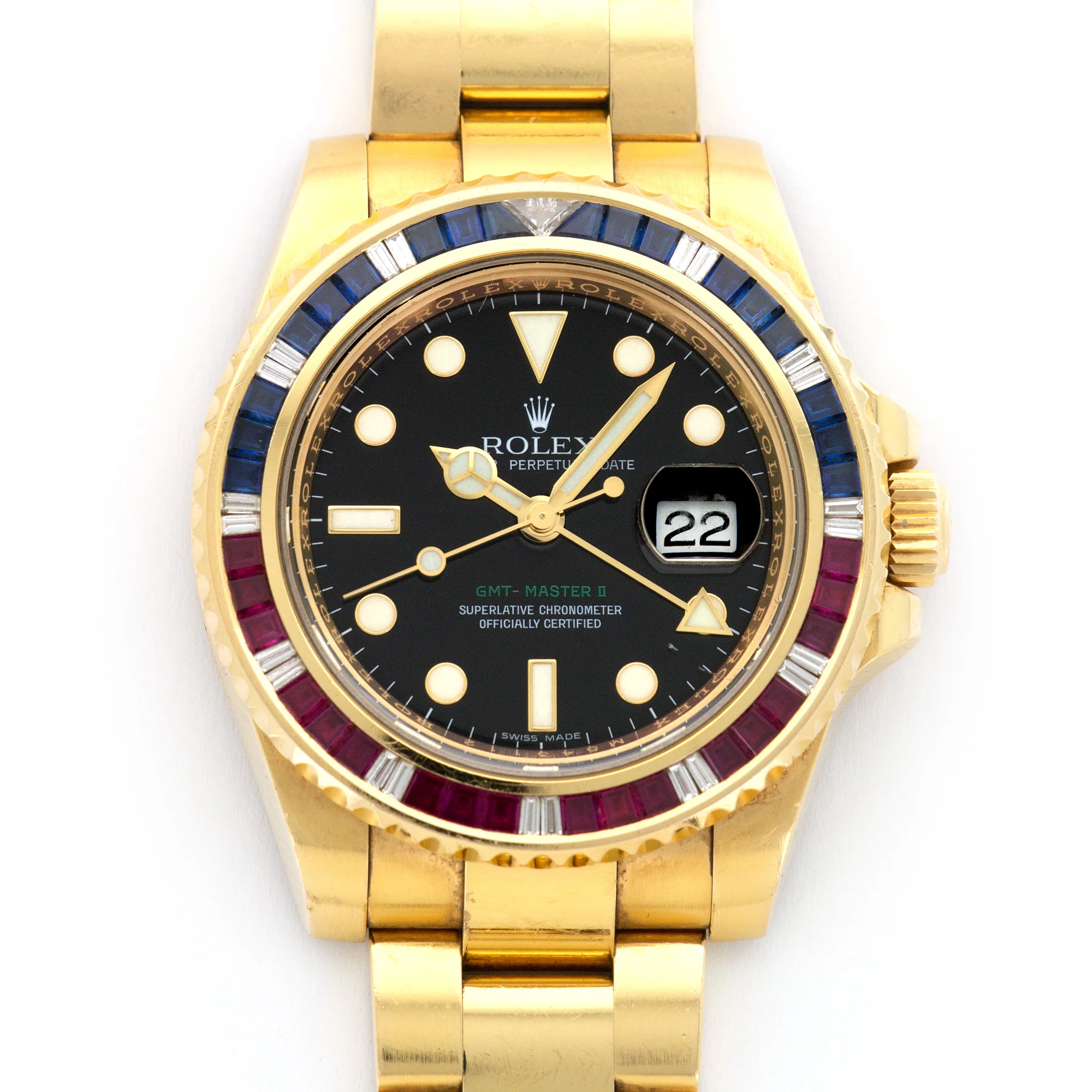 Rolex Yellow Gold GMT-Master II Watch Ref. 116748